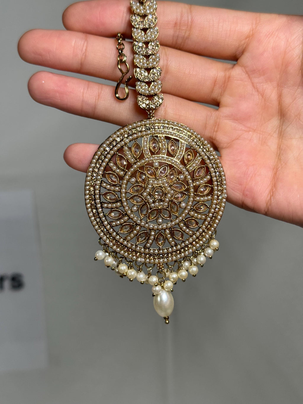 Kundan Indian Jhumka Earrings, Pearl Beaded Ethnic Earrings, Traditional Dangle Earrings, Wedding Jewelry, Bridal Accessories