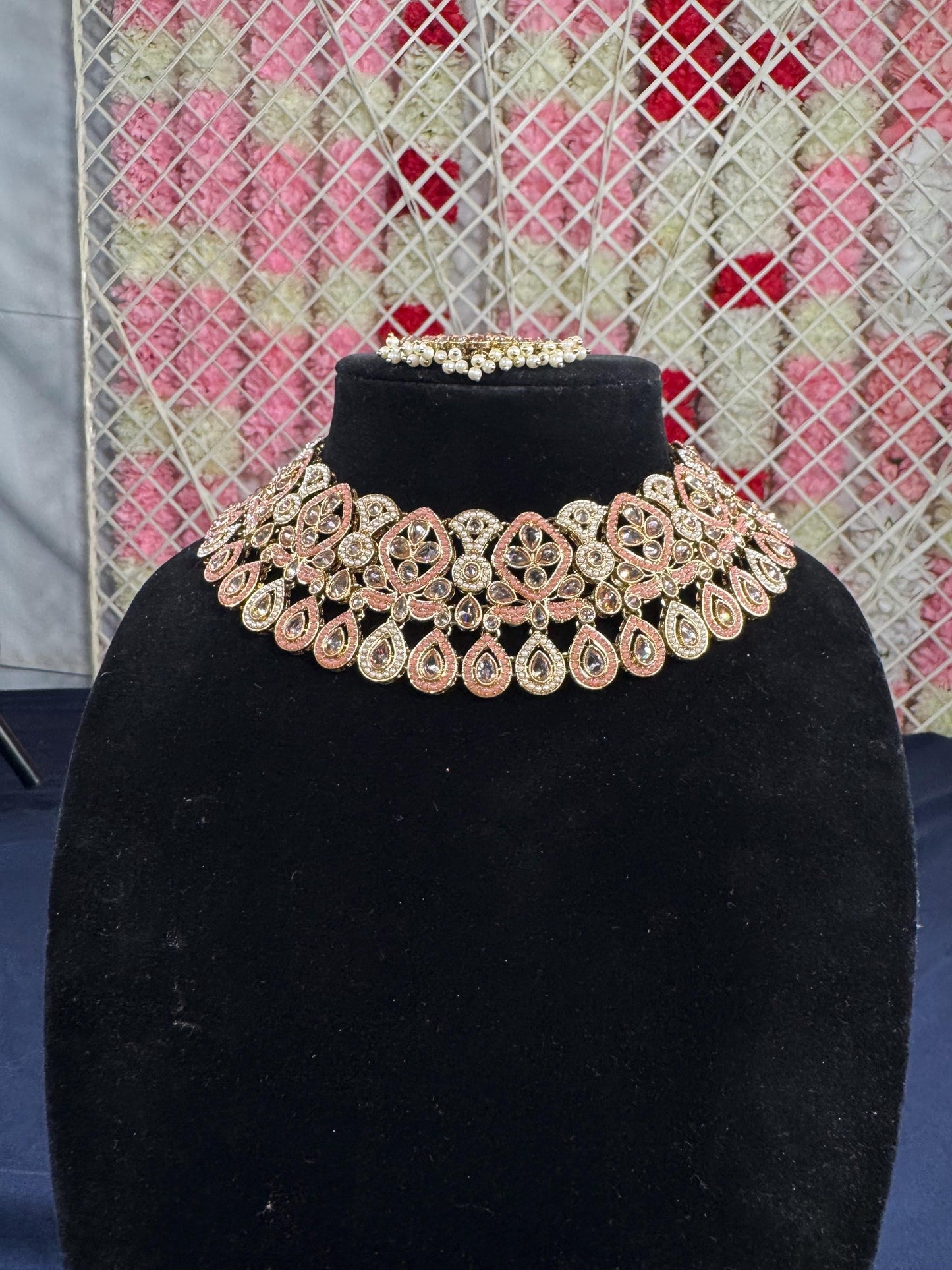 Indian jewlery set/Necklace Set/  Choker/ Bollywood Jewelry/ Indian jewelry/ Pakistani necklace/ punjabi necklace/bridal/