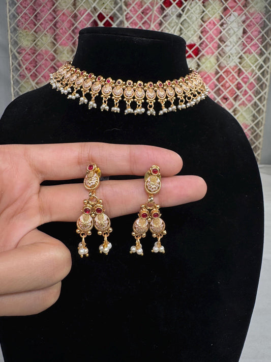 Indian jewlery set/Necklace Set/  Choker/ Bollywood Jewelry/ Indian jewelry/ Pakistani necklace/ punjabi necklace/bridal/