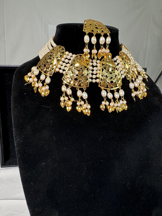 Indian jewlery set/Necklace Set/  Choker/ Bollywood Jewelry/ Indian jewelry/ Pakistani necklace/ punjabi necklace/bridal/