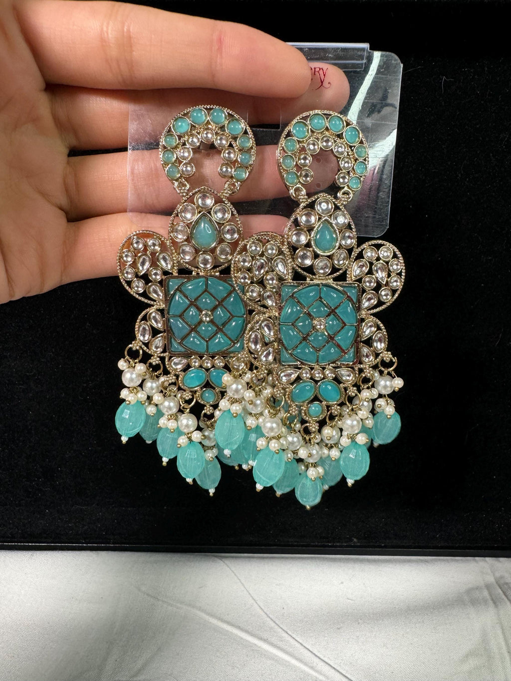 Bollywood Style Jhumka Earrings, Indian Gold Plated Hoop Earrings, Statement Ethnic Jewelry, Festive Earrings, Women's Accessories