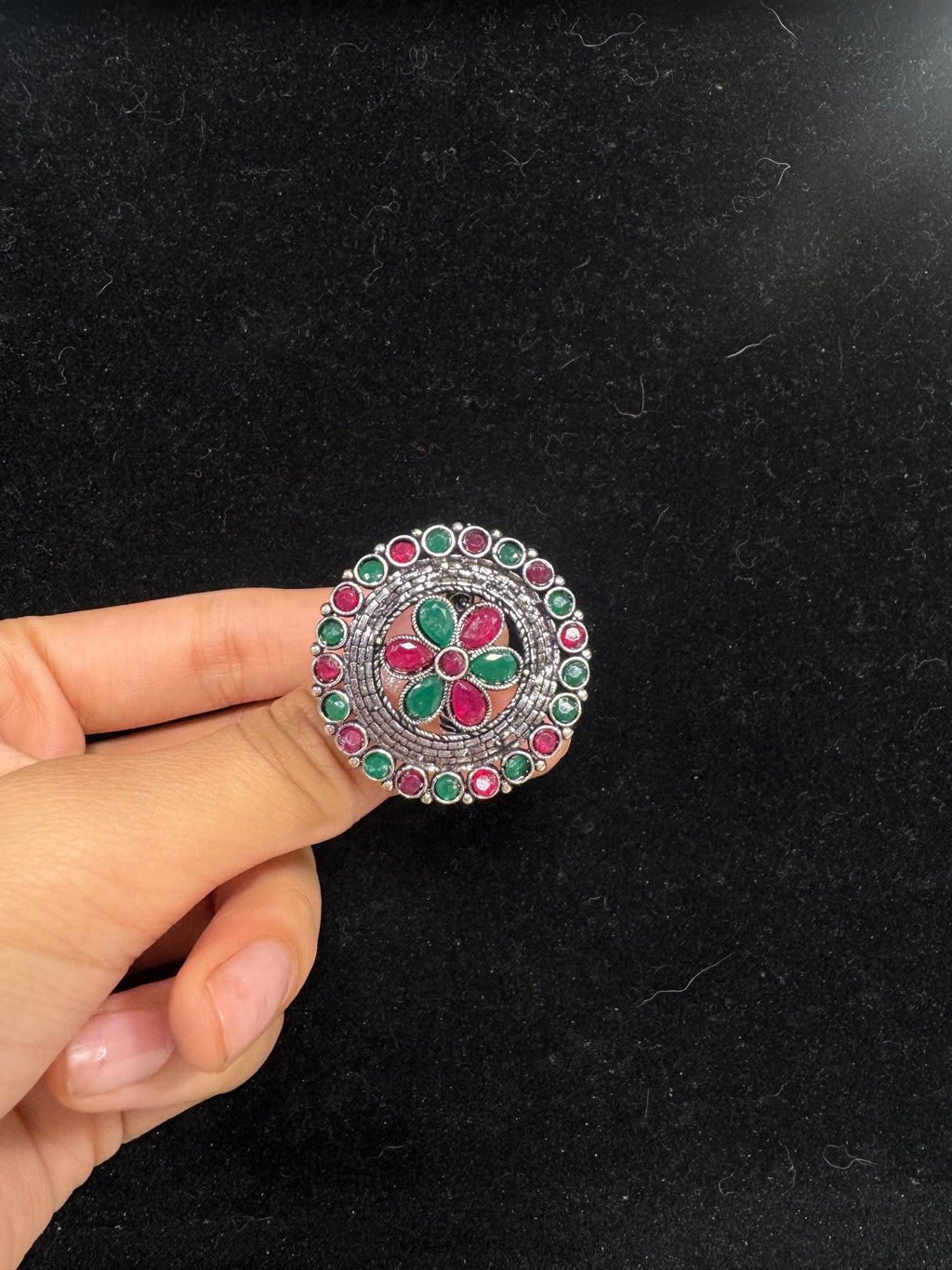 Bollywood Style Ring , Indian Gold Plated ring, Statement Ethnic Jewelry, Festive rings , Women's Accessories, Adjustable Ring, desi ring,