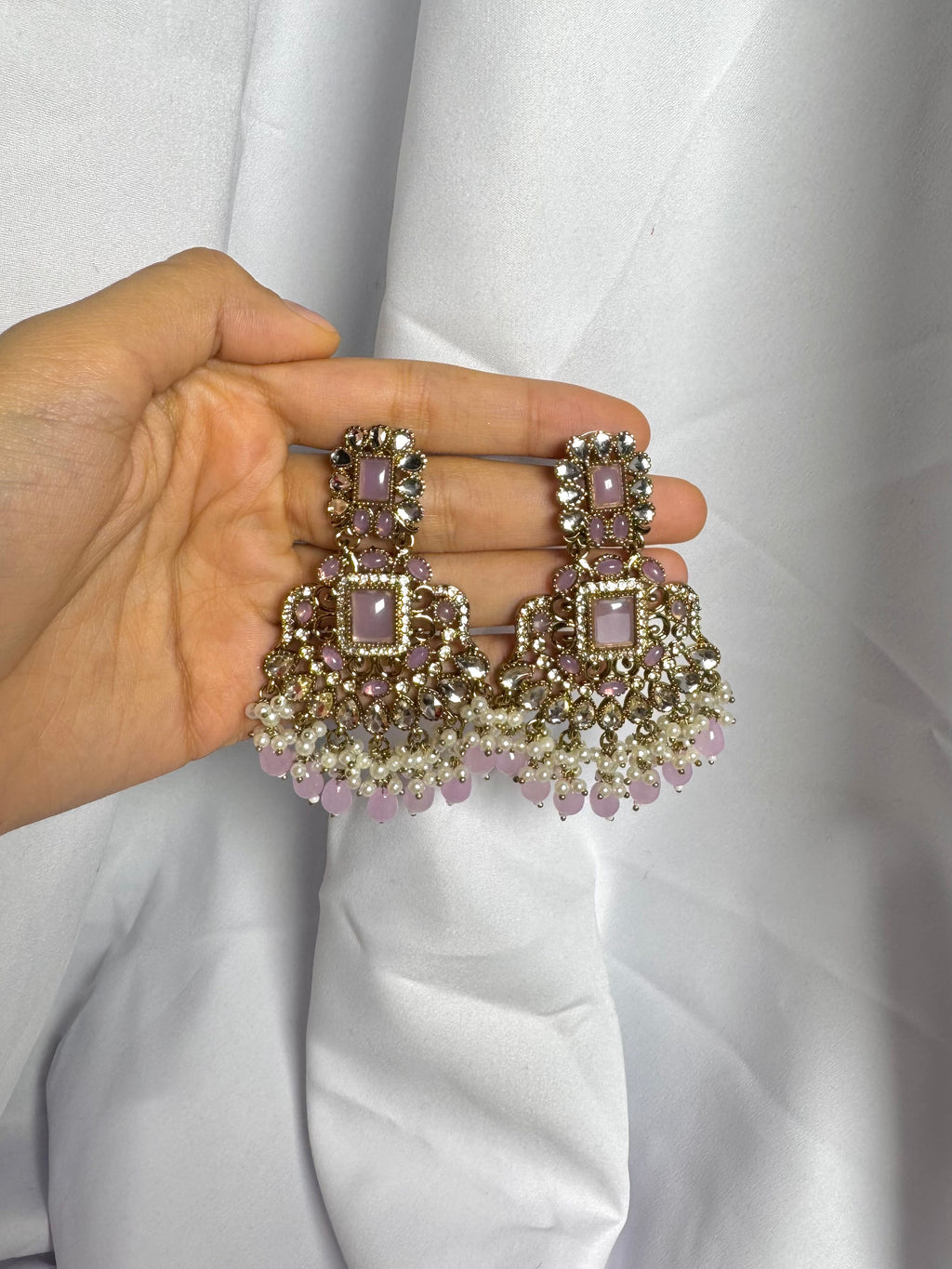 Zeenat Earring-Lavender