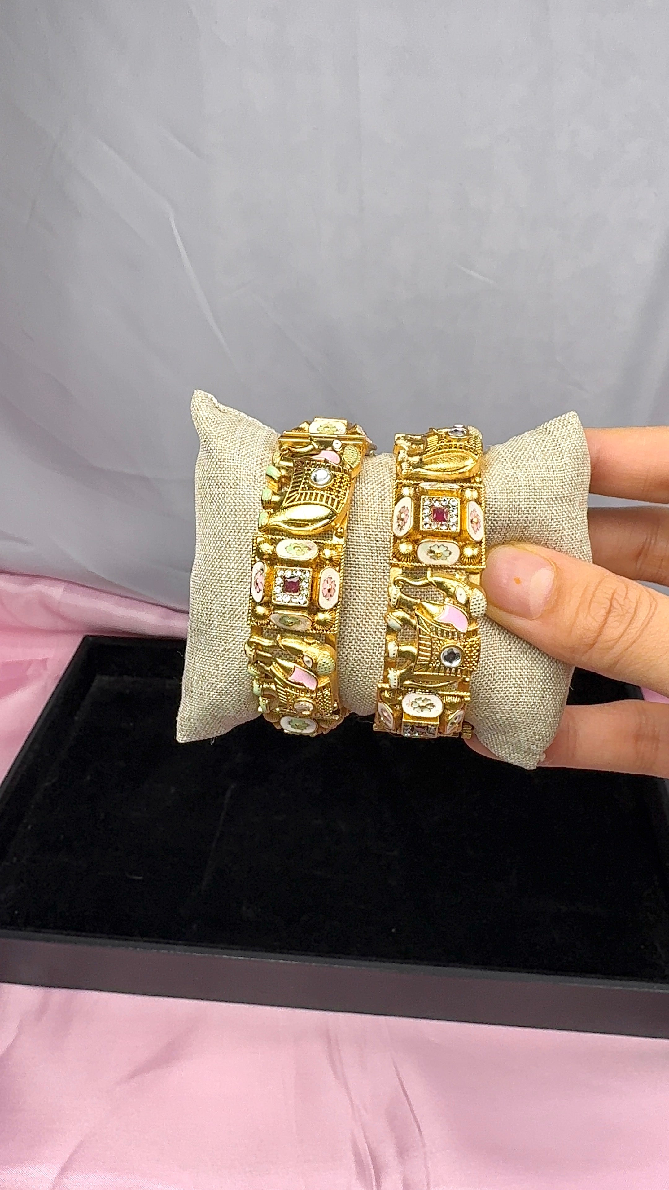 Pooja Openable Bangles