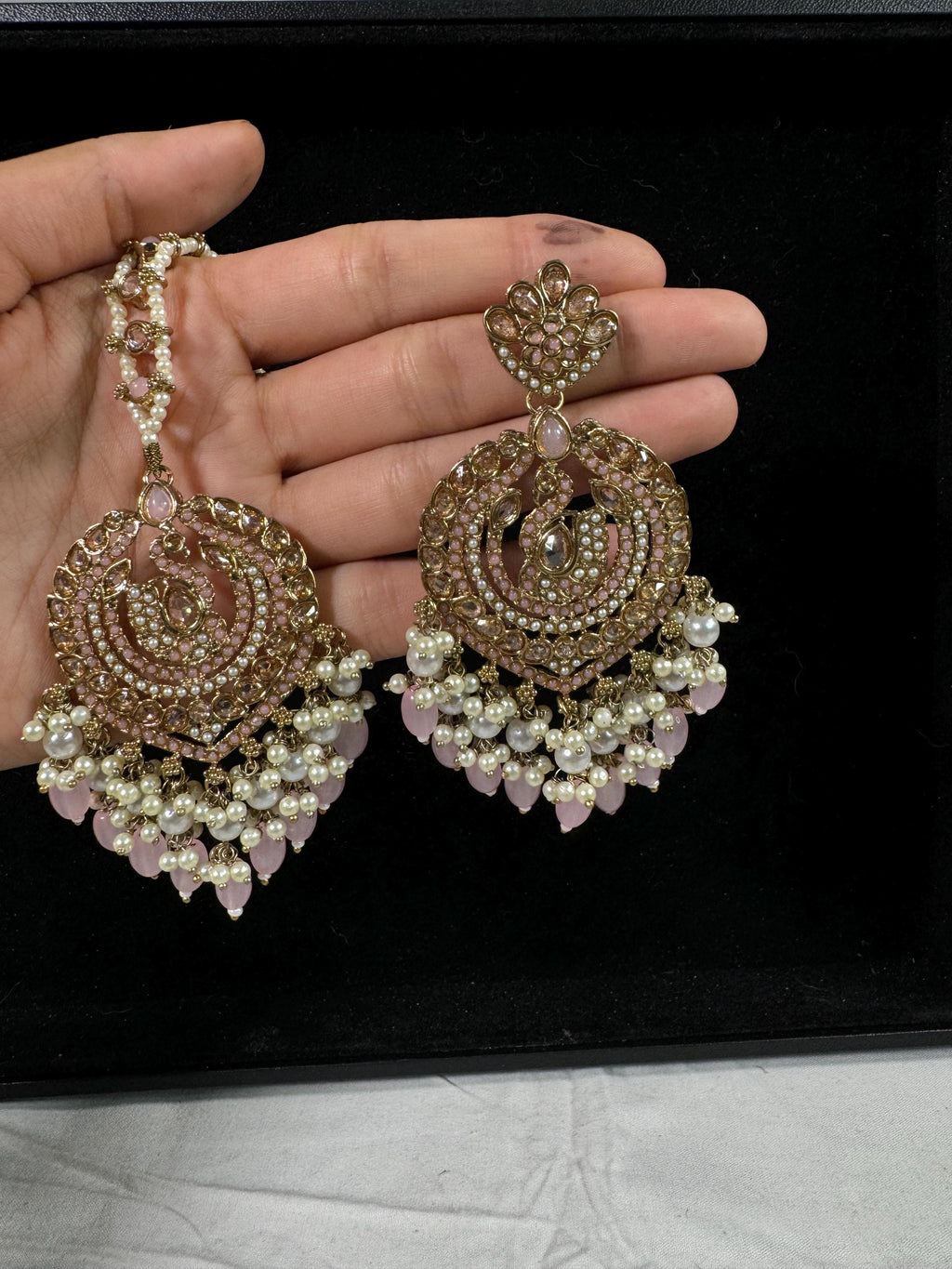 Bollywood Style Jhumka Earrings, Indian Gold Plated Hoop Earrings, Statement Ethnic Jewelry, Festive Earrings, Women's Accessories