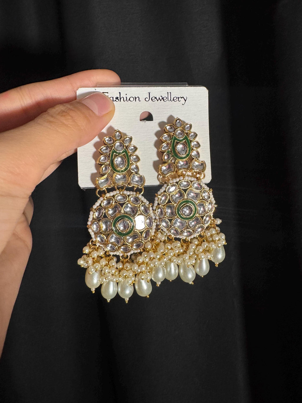 Bollywood Style Jhumka Earrings, Indian Gold Plated Hoop Earrings, Statement Ethnic Jewelry, Festive Earrings, Women's Accessories