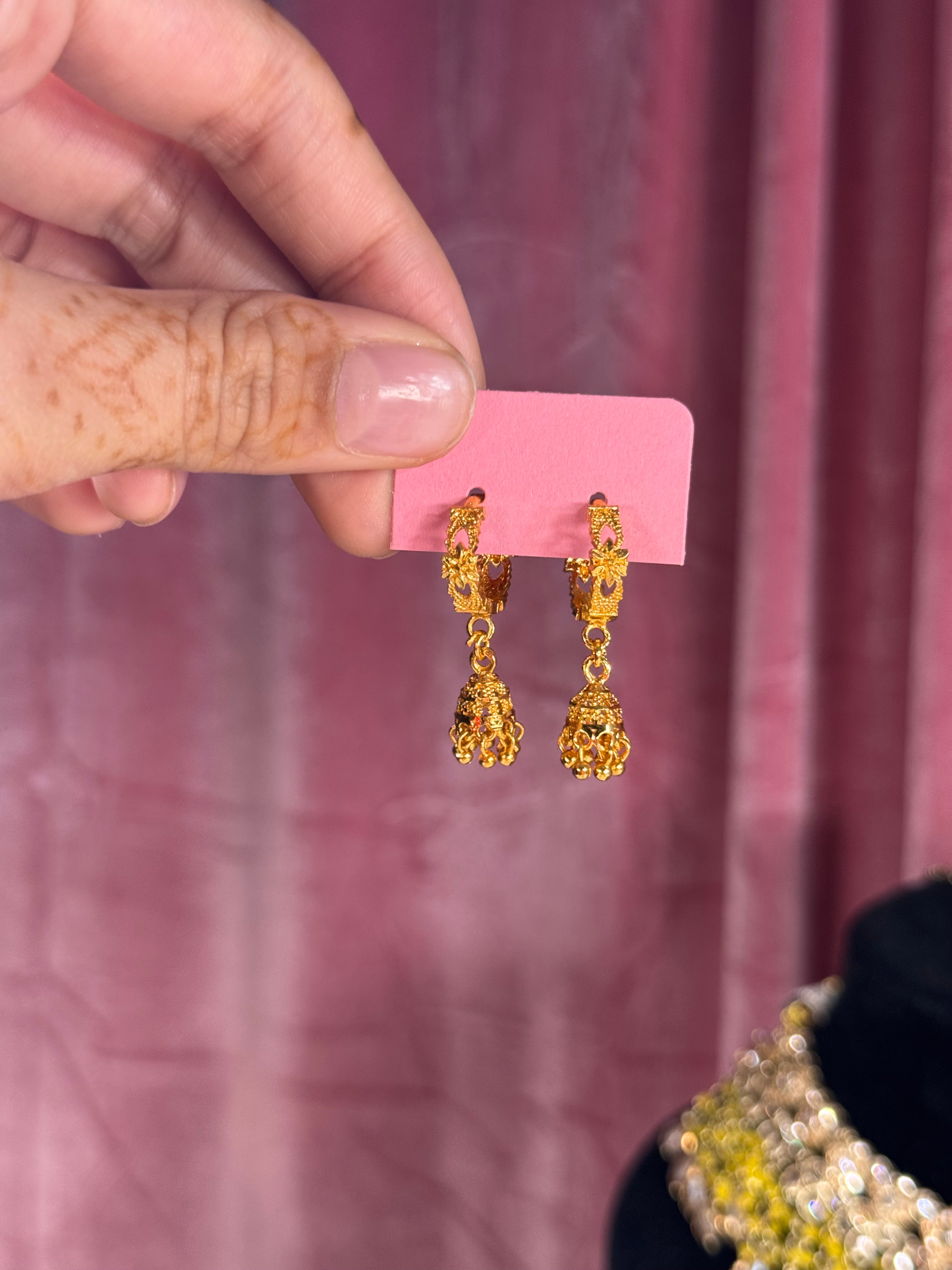 Gold Micro jhumki