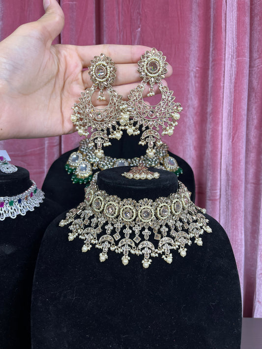 Golden polki set