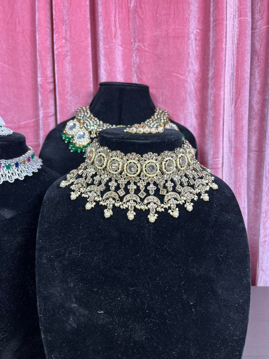 Golden polki set