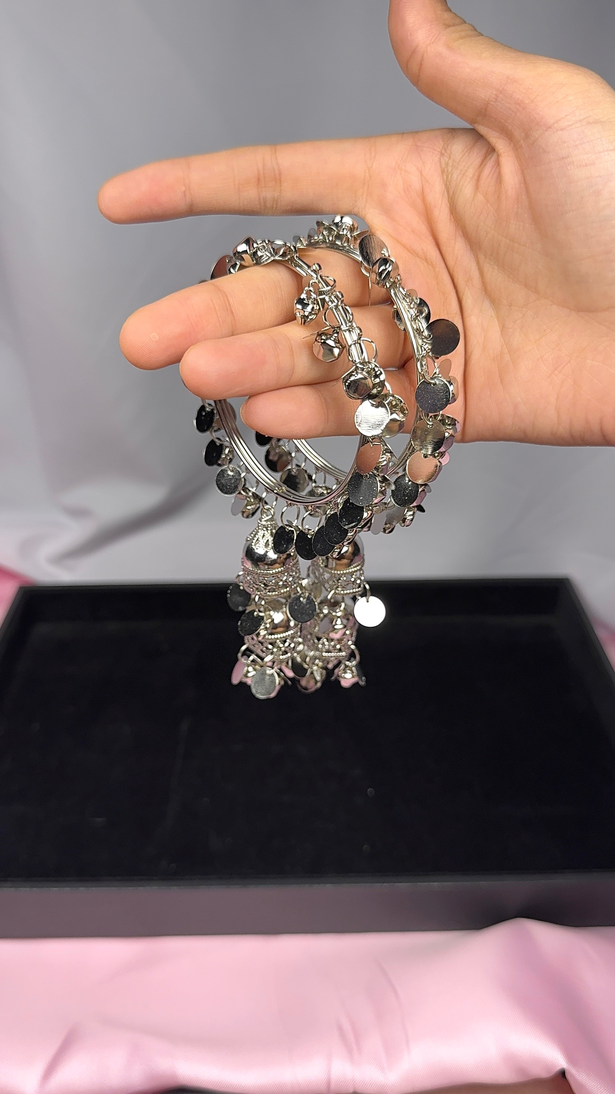 Alina Oxidized Bangles