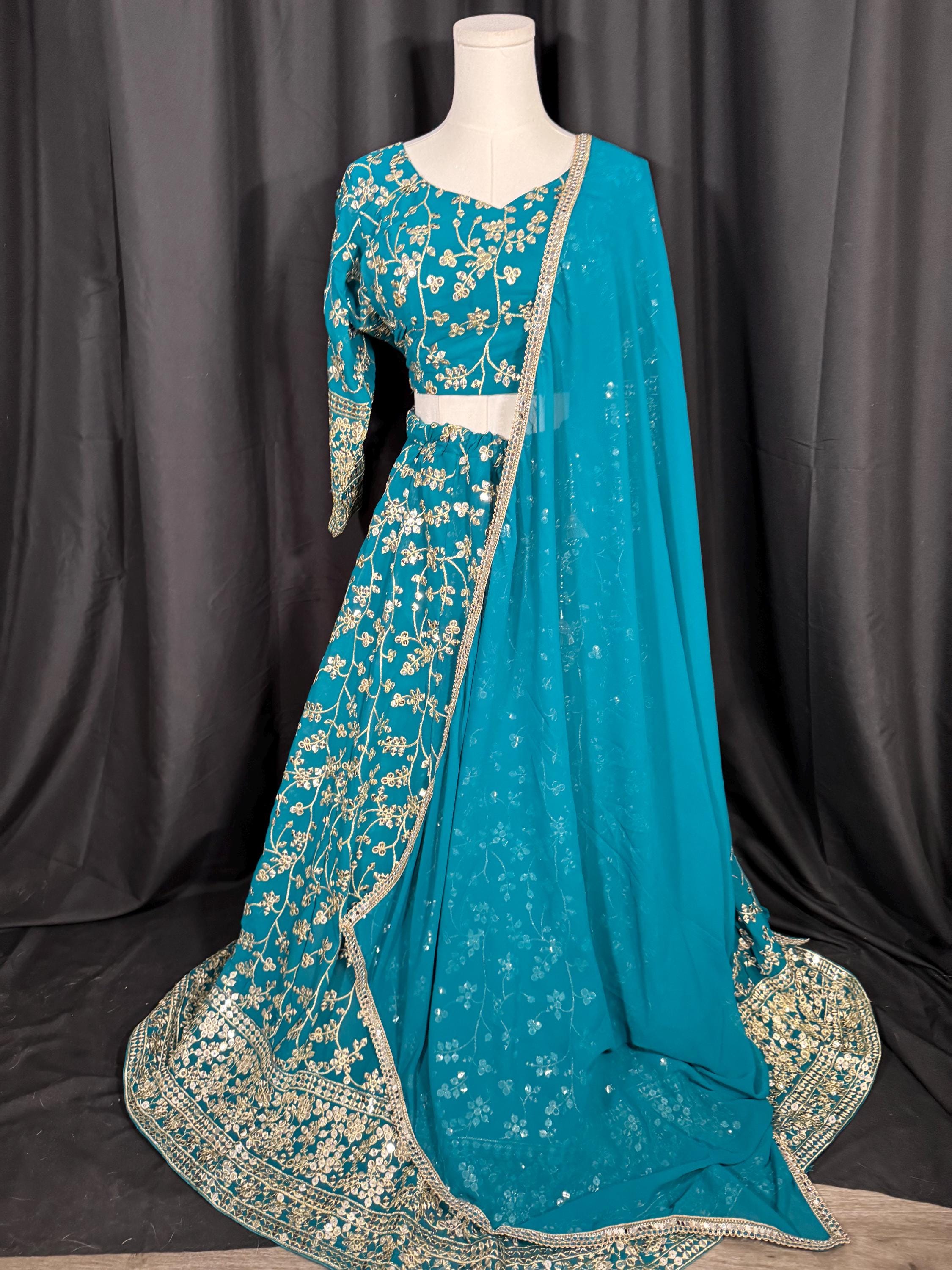 Lehenga Choli For Women Indian Designer Wedding Wear Party Wear function Wear Reception Wear Chaniya Choli bollywood Style Indian outfits