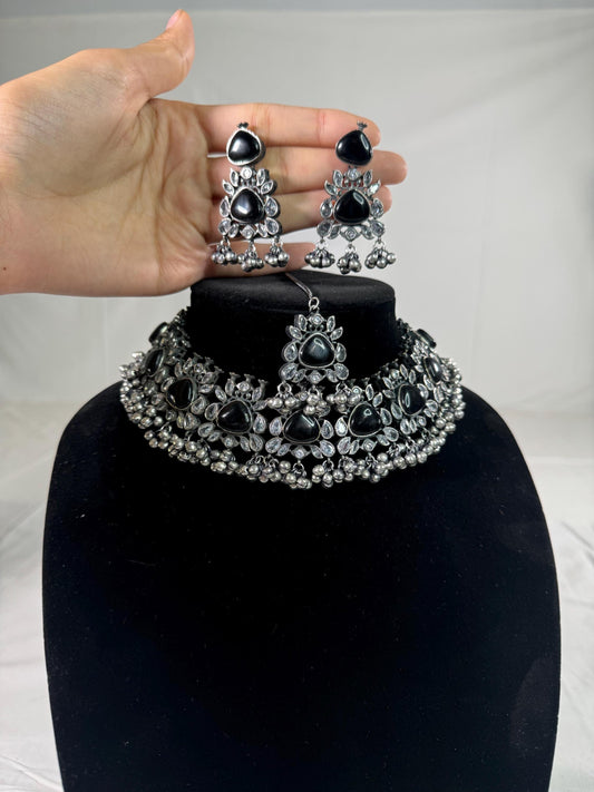 Indian jewlery set/Necklace Set/  Choker/ Bollywood Jewelry/ Indian jewelry/ Pakistani necklace/ punjabi necklace/bridal/