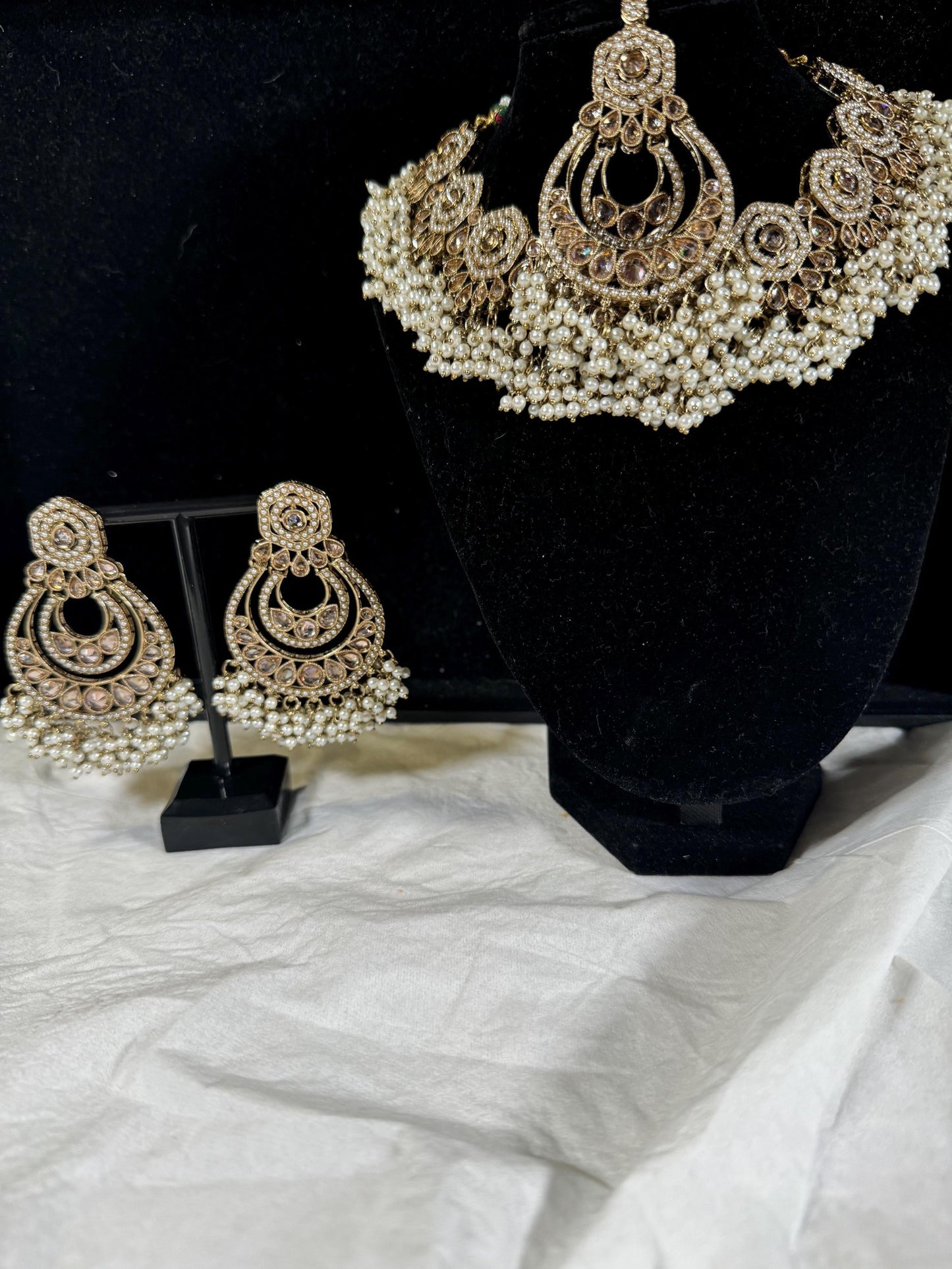 Indian jewlery set/Necklace Set/  Choker/ Bollywood Jewelry/ Indian jewelry/ Pakistani necklace/ punjabi necklace/bridal/