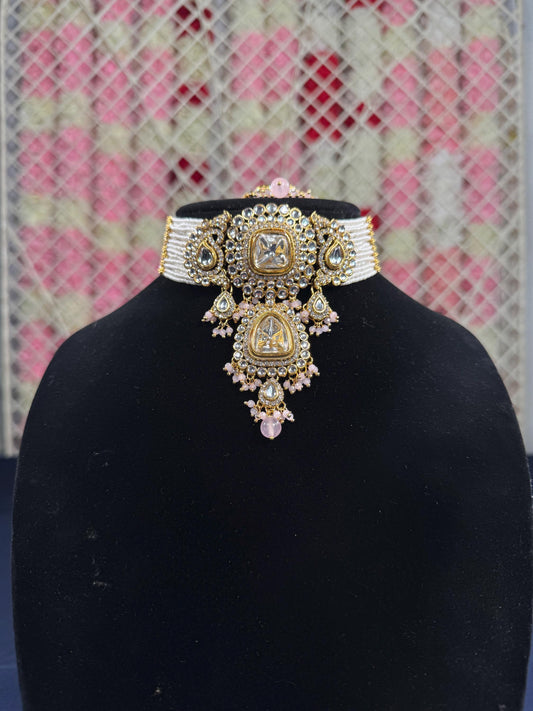 Indian jewlery set/Necklace Set/  Choker/ Bollywood Jewelry/ Indian jewelry/ Pakistani necklace/ punjabi necklace/bridal/