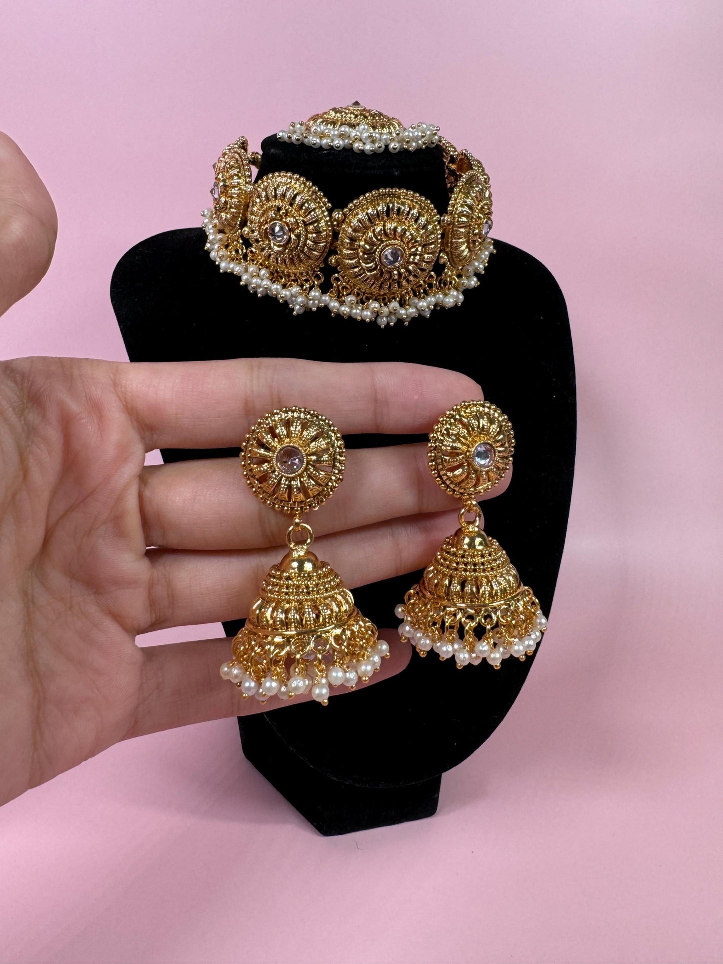 Indian jewlery set/Necklace Set/  Choker/ Bollywood Jewelry/ Indian jewelry/ Pakistani necklace/ punjabi necklace/bridal/