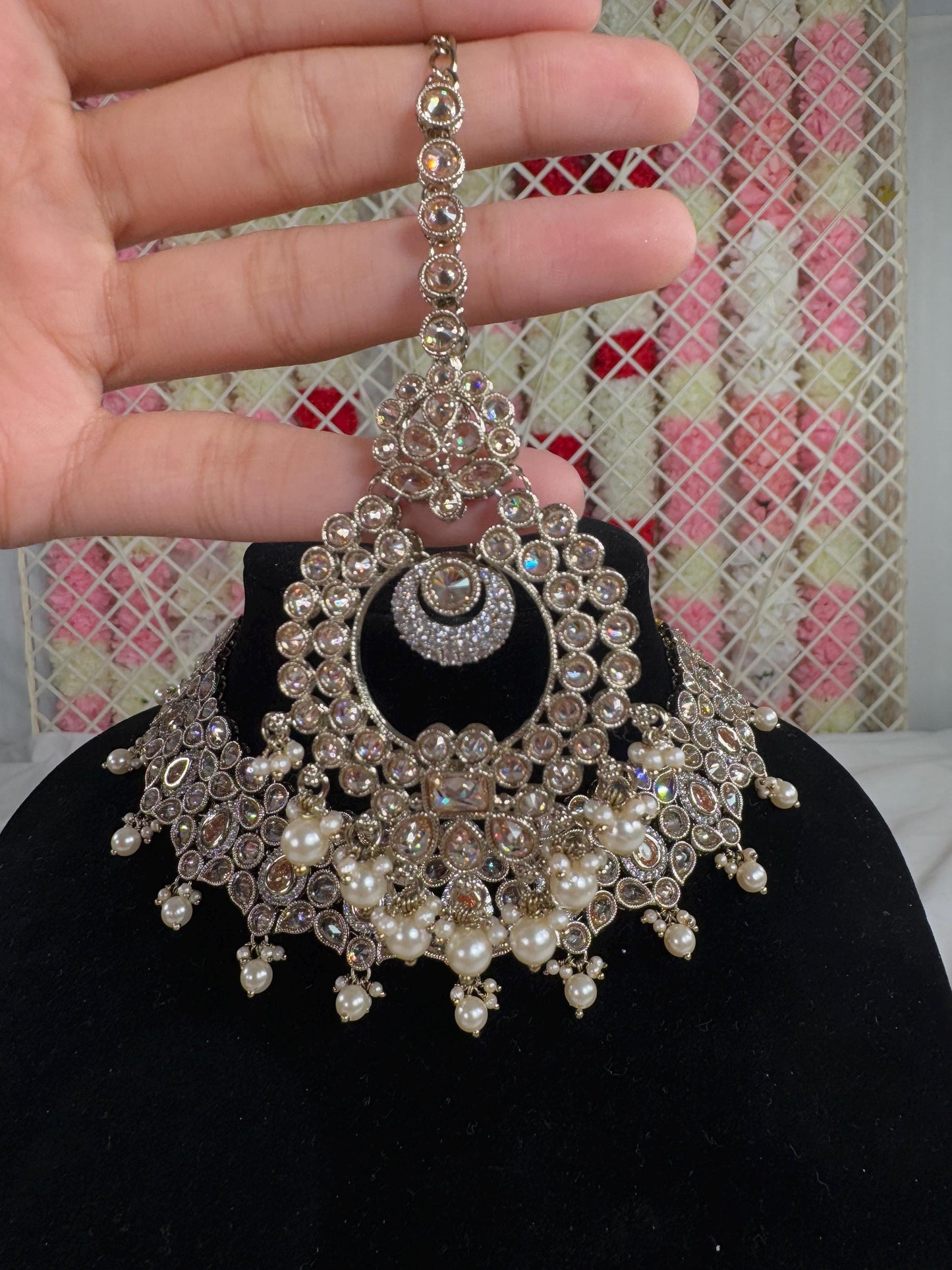 Indian jewlery set/Necklace Set/  Choker/ Bollywood Jewelry/ Indian jewelry/ Pakistani necklace/ punjabi necklace/bridal/