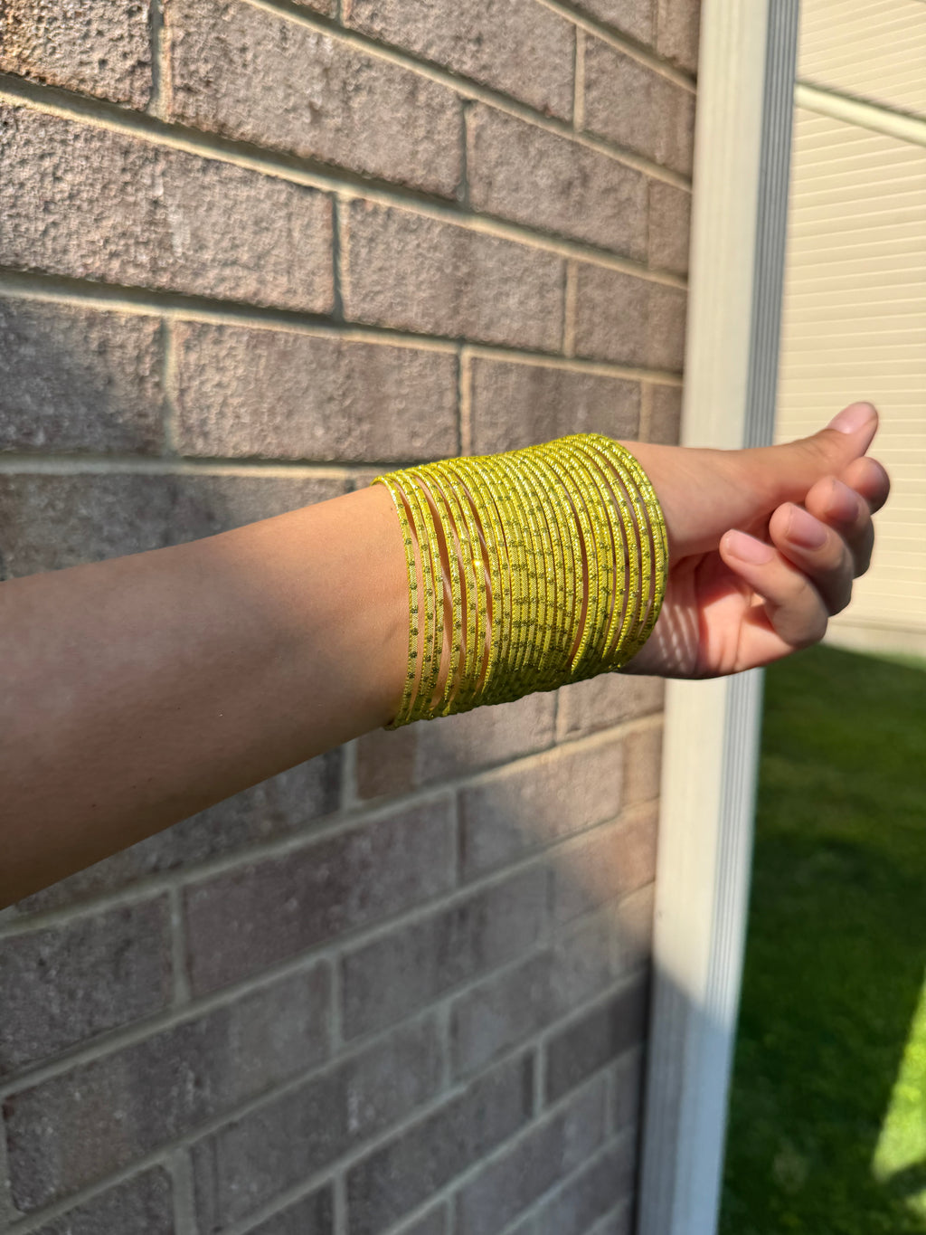 Sunshine yellow bangles