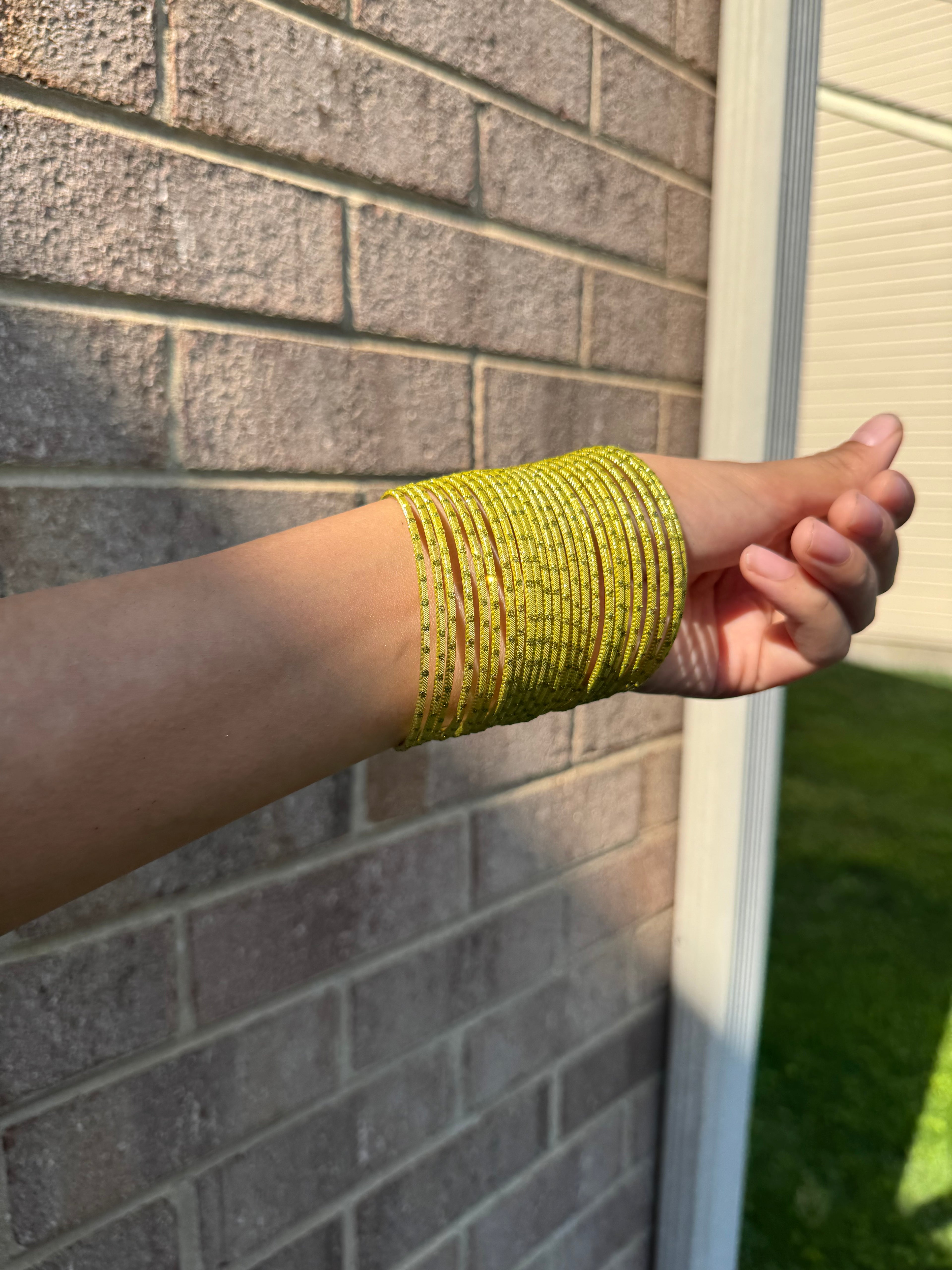 Sunshine yellow bangles