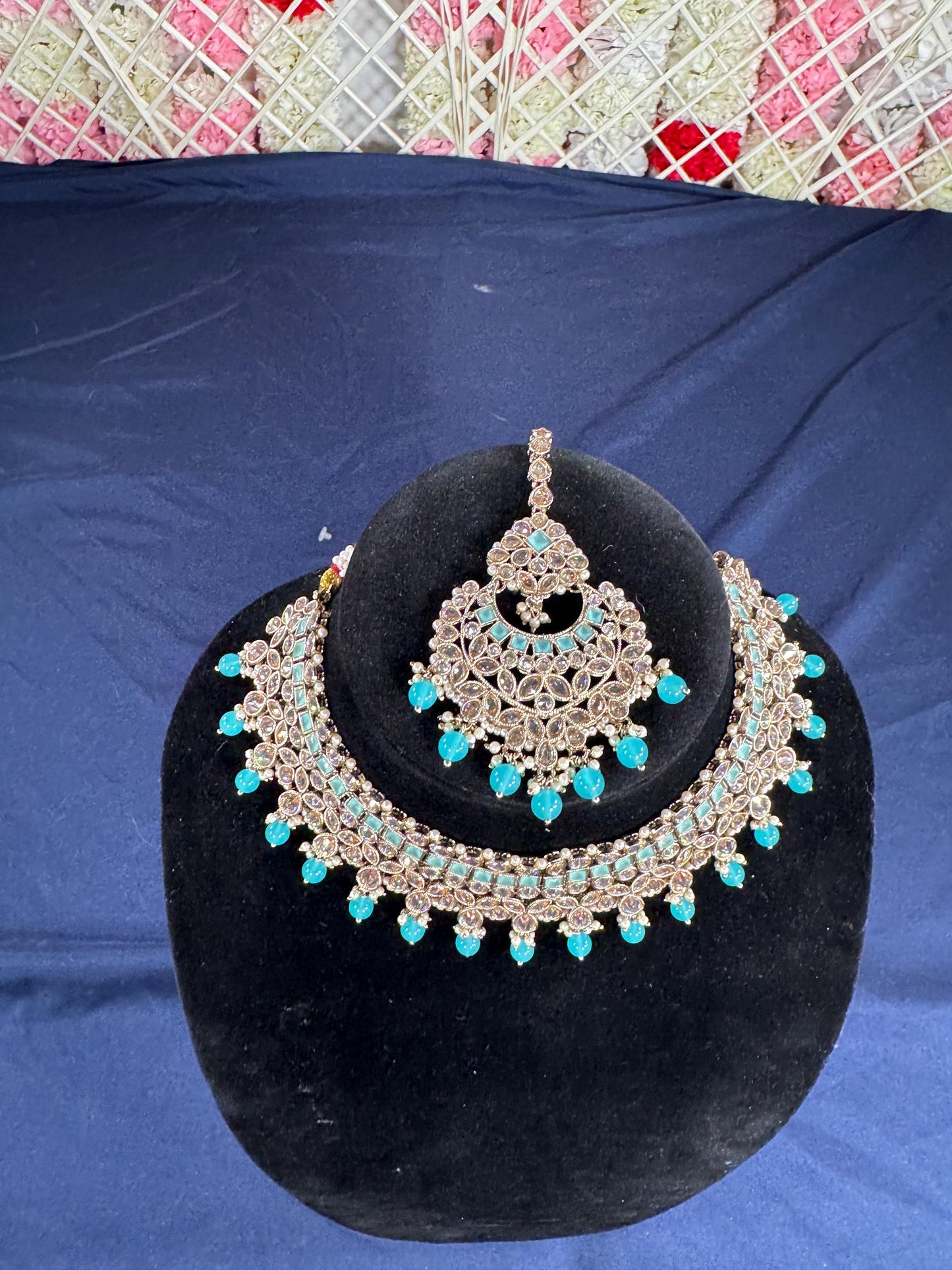 Indian jewlery set/Necklace Set/  Choker/ Bollywood Jewelry/ Indian jewelry/ Pakistani necklace/ punjabi necklace/bridal/