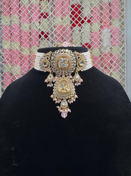 Indian jewlery set/Necklace Set/  Choker/ Bollywood Jewelry/ Indian jewelry/ Pakistani necklace/ punjabi necklace/bridal/