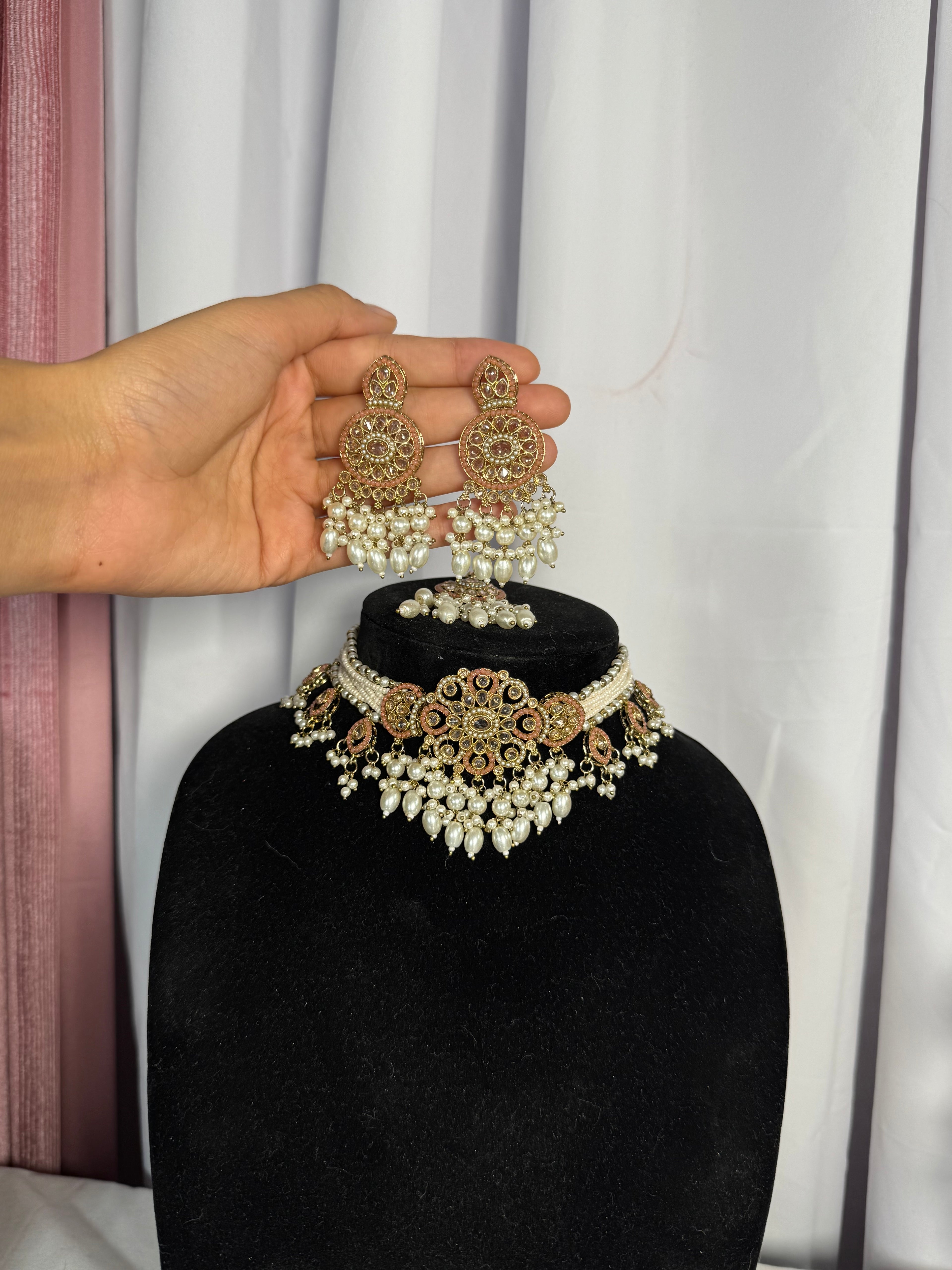 Maha peach Set