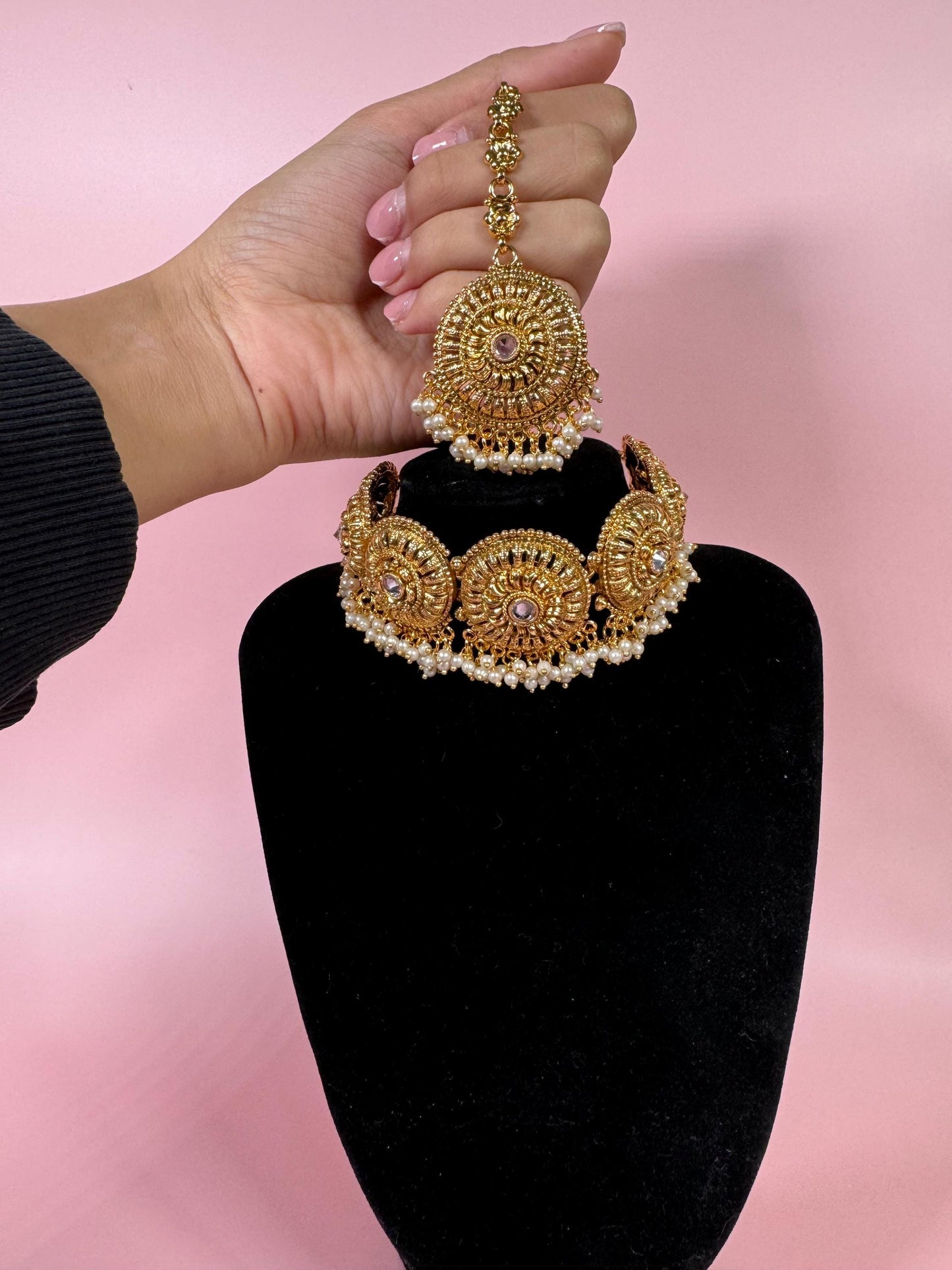 Indian jewlery set/Necklace Set/  Choker/ Bollywood Jewelry/ Indian jewelry/ Pakistani necklace/ punjabi necklace/bridal/