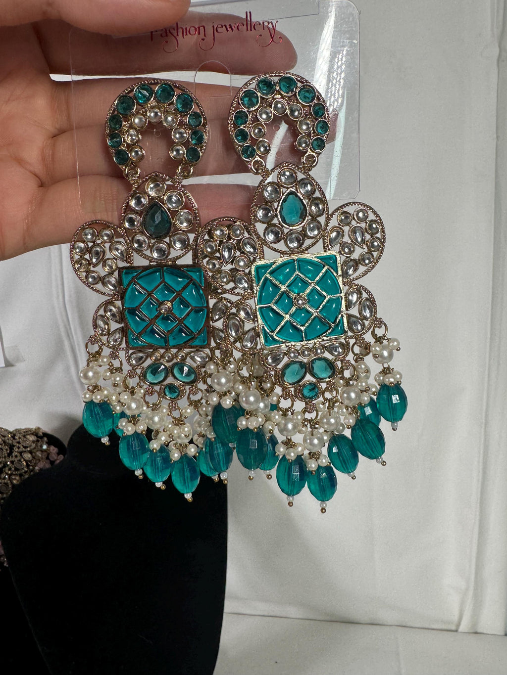 Bollywood Style Jhumka Earrings, Indian Gold Plated Hoop Earrings, Statement Ethnic Jewelry, Festive Earrings, Women's Accessories