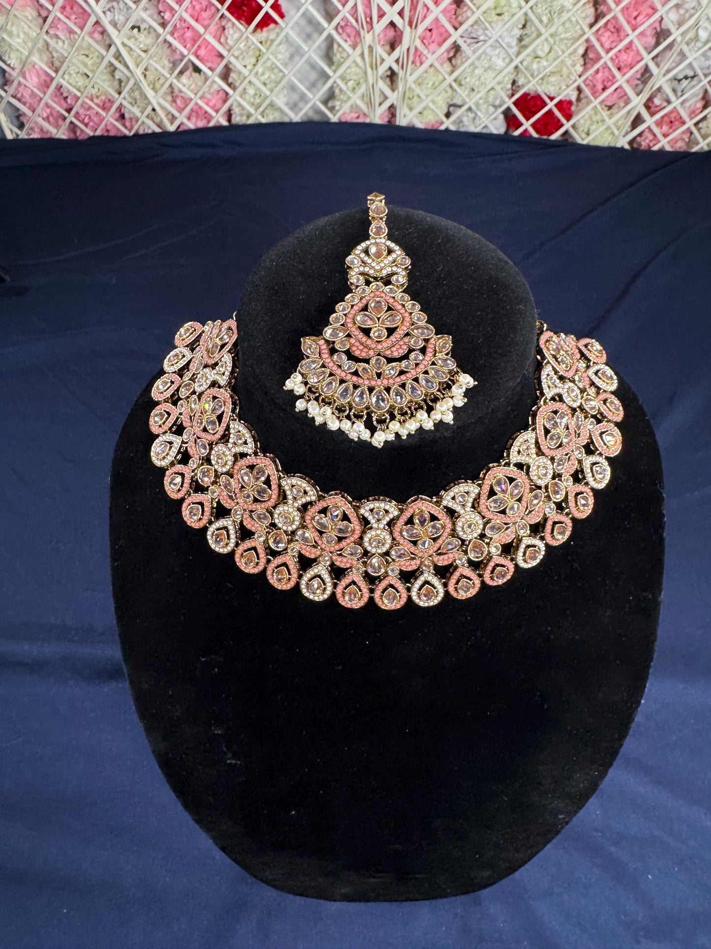 Indian jewlery set/Necklace Set/  Choker/ Bollywood Jewelry/ Indian jewelry/ Pakistani necklace/ punjabi necklace/bridal/