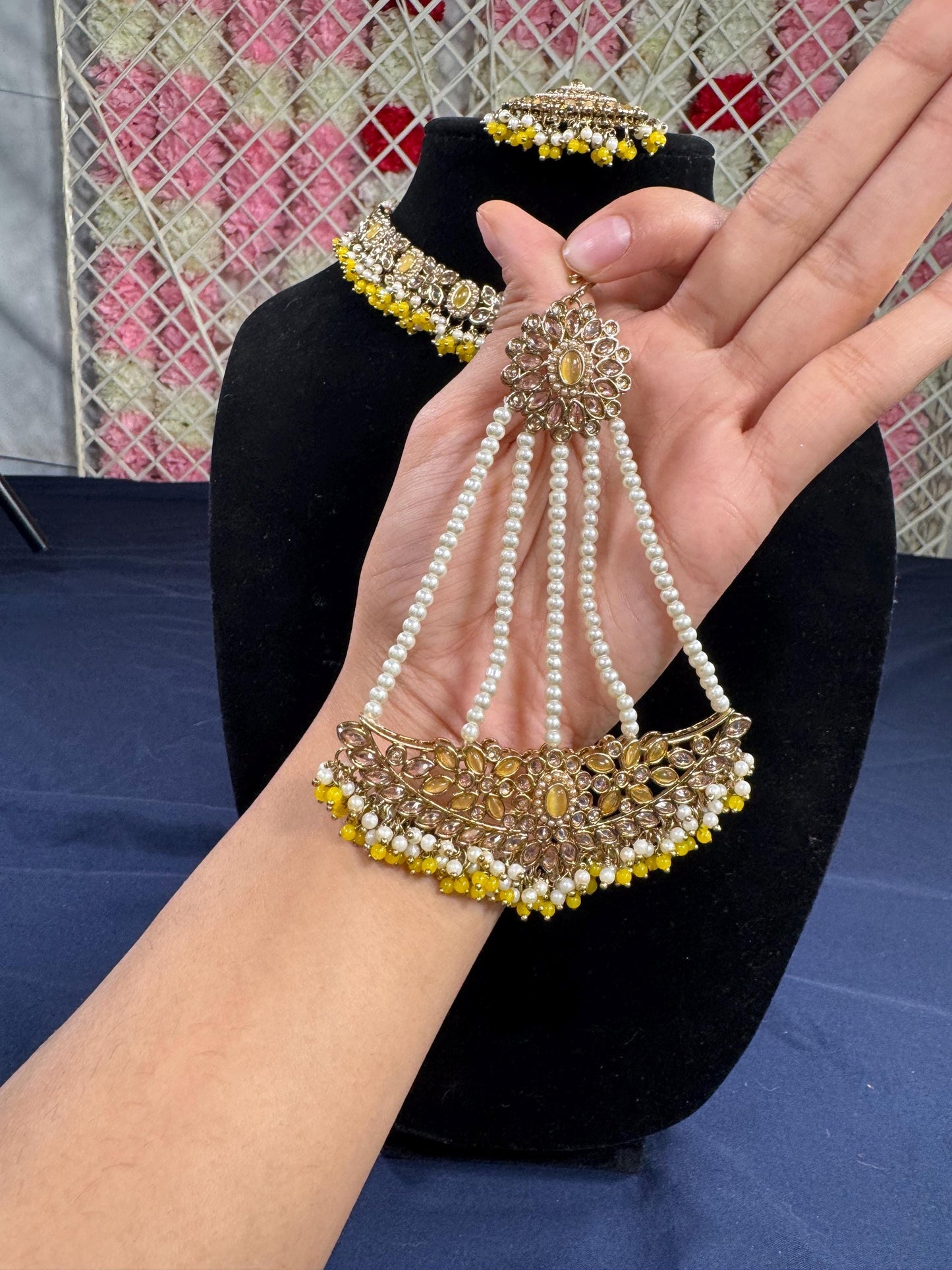Indian jewlery set/Necklace Set/  Choker/ Bollywood Jewelry/ Indian jewelry/ Pakistani necklace/ punjabi necklace/bridal/