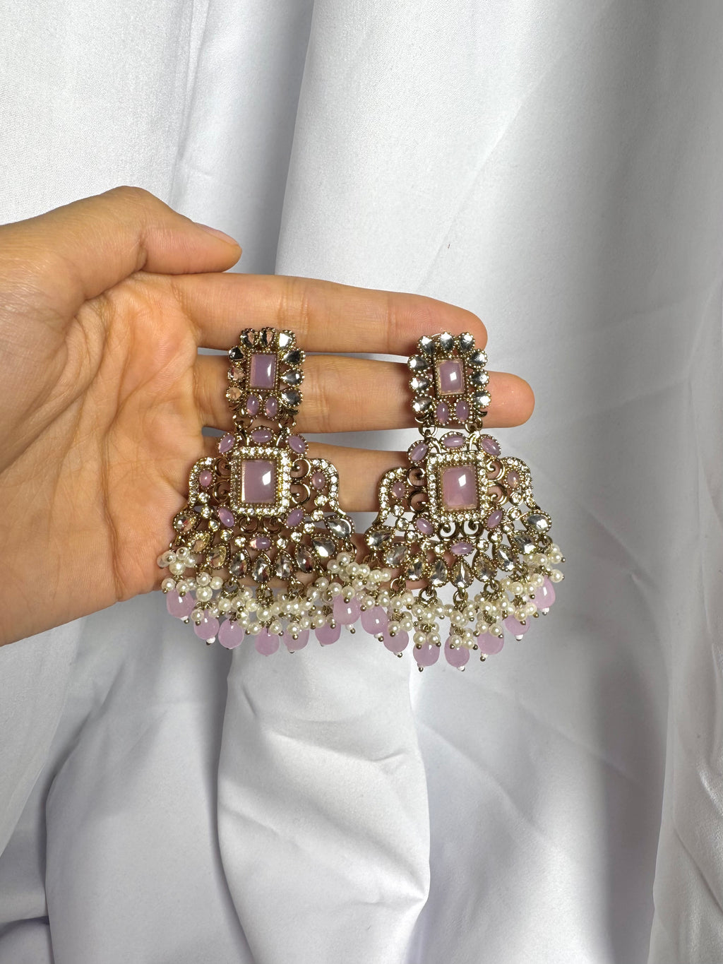 Zeenat Earring-Lavender