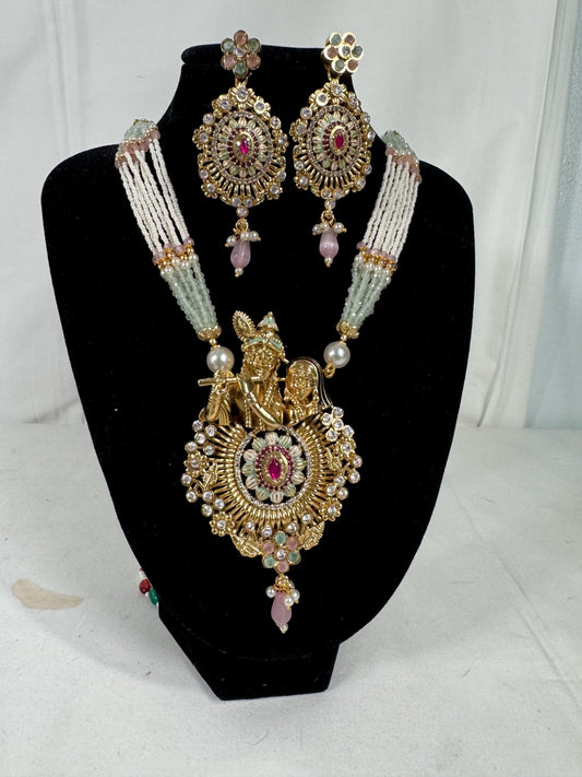 Indian jewlery set/Necklace Set/  Choker/ Bollywood Jewelry/ Indian jewelry/ Pakistani necklace/ punjabi necklace/bridal/