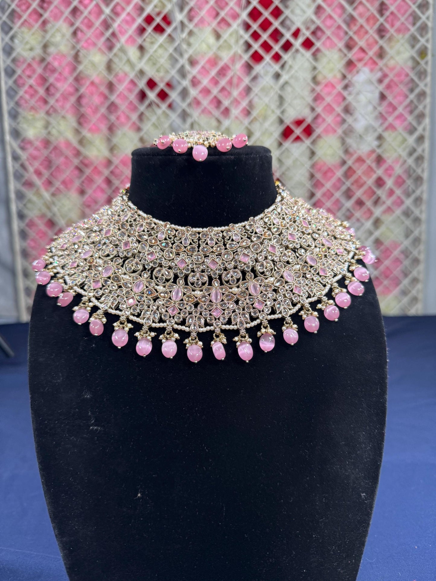Indian jewlery set/Necklace Set/  Choker/ Bollywood Jewelry/ Indian jewelry/ Pakistani necklace/ punjabi necklace/bridal/