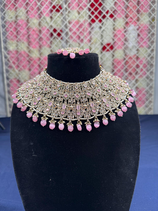 Indian jewlery set/Necklace Set/  Choker/ Bollywood Jewelry/ Indian jewelry/ Pakistani necklace/ punjabi necklace/bridal/