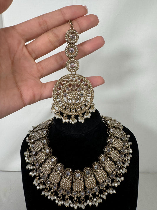 Indian jewlery set/Necklace Set/  Choker/ Bollywood Jewelry/ Indian jewelry/ Pakistani necklace/ punjabi necklace/bridal/