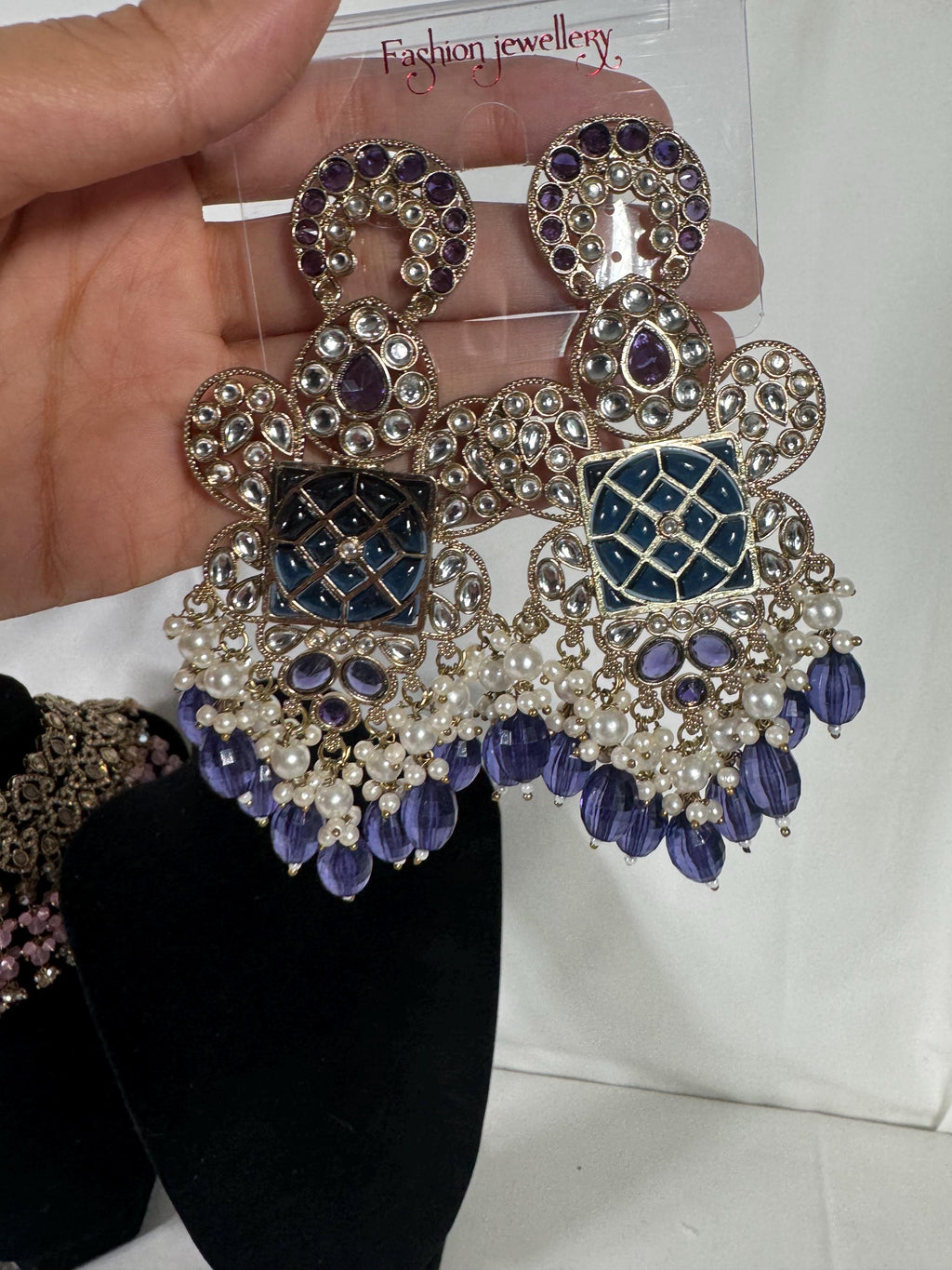 Bollywood Style Jhumka Earrings, Indian Gold Plated Hoop Earrings, Statement Ethnic Jewelry, Festive Earrings, Women's Accessories