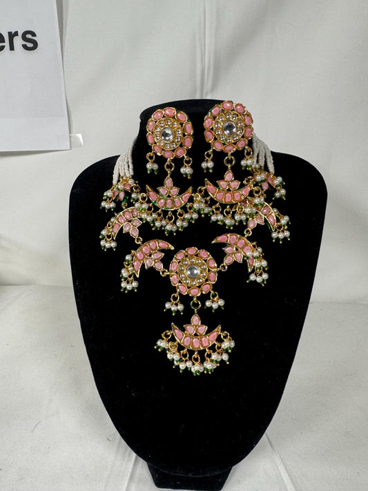 Indian jewlery set/Necklace Set/  Choker/ Bollywood Jewelry/ Indian jewelry/ Pakistani necklace/ punjabi necklace/bridal/