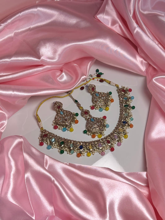 Harinia Necklace Set Multi