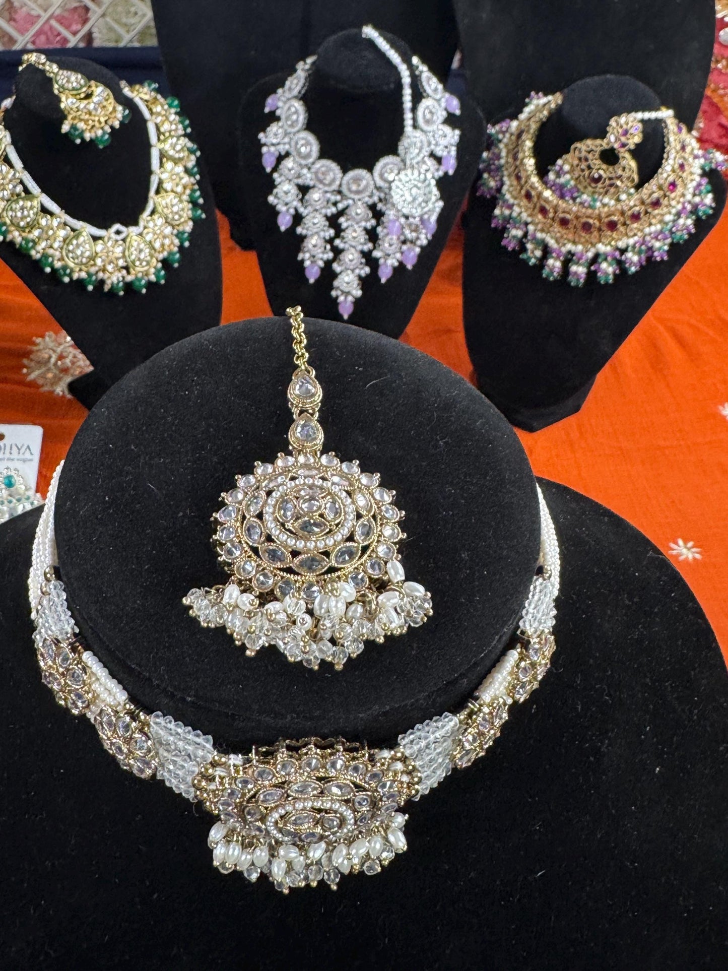 Indian jewlery set/Necklace Set/  Choker/ Bollywood Jewelry/ Indian jewelry/ Pakistani necklace/ punjabi necklace/bridal/
