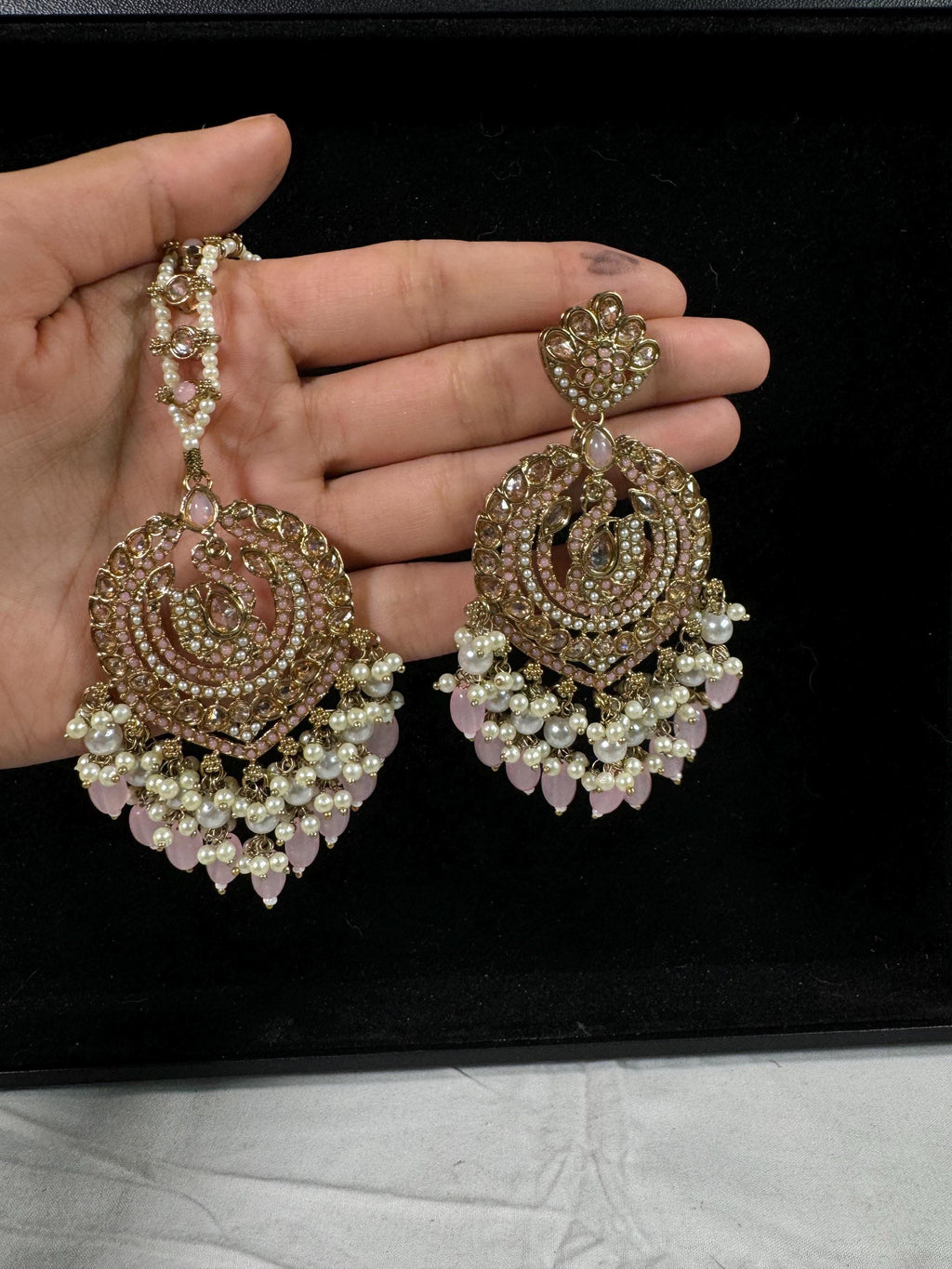 Bollywood Style Jhumka Earrings, Indian Gold Plated Hoop Earrings, Statement Ethnic Jewelry, Festive Earrings, Women's Accessories