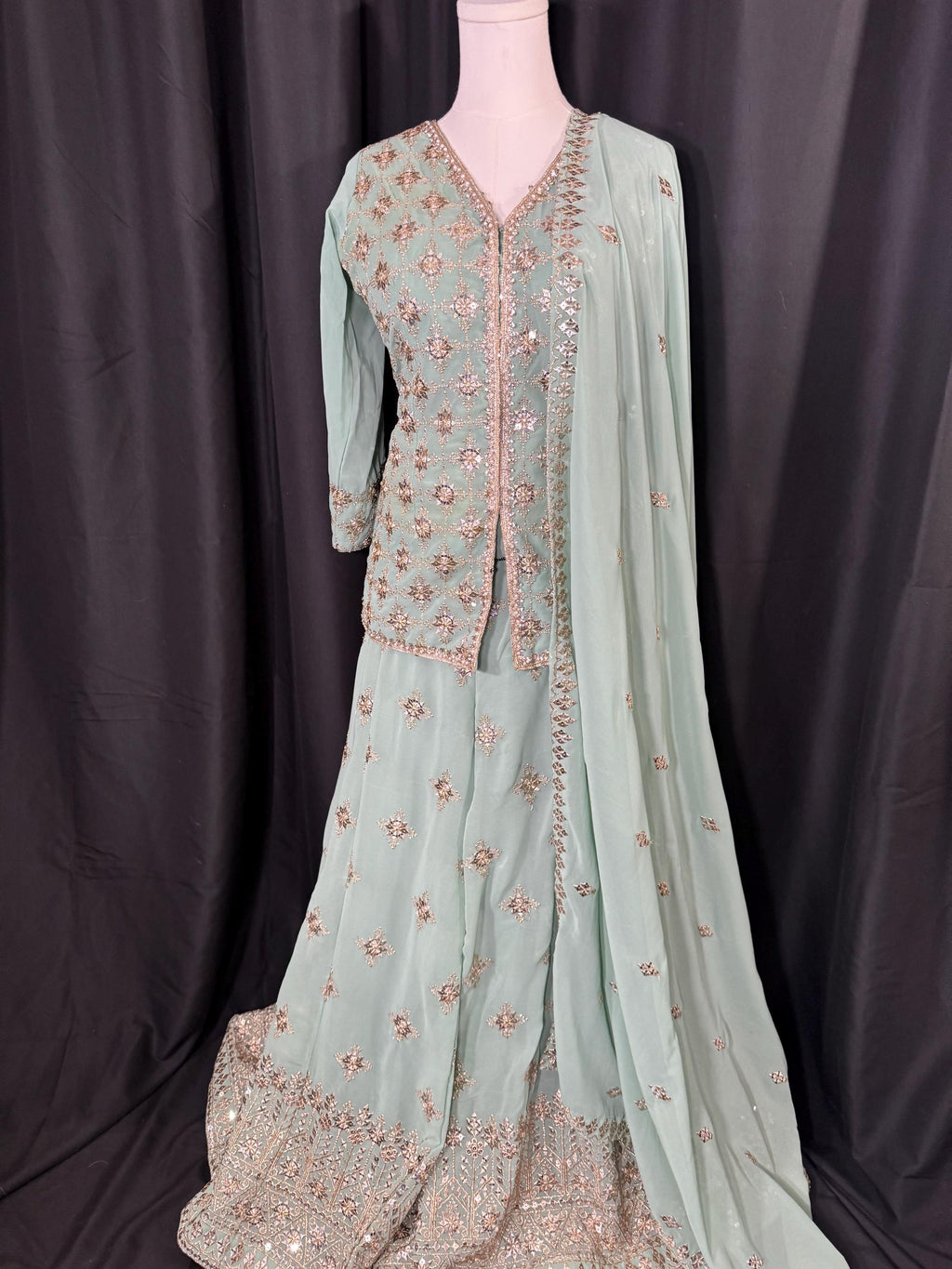 Punjabi Sharrara For Women Indian Designer Wedding Wear Party Wear function Wear Reception Wear Chaniya Choli bollywood Style Indian outfits