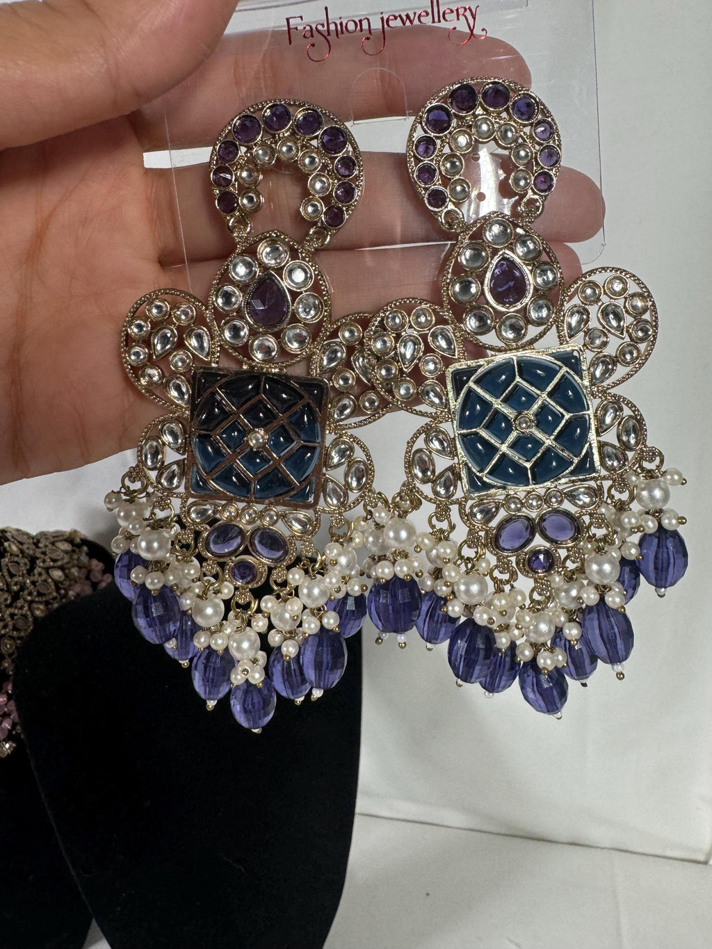 Bollywood Style Jhumka Earrings, Indian Gold Plated Hoop Earrings, Statement Ethnic Jewelry, Festive Earrings, Women's Accessories