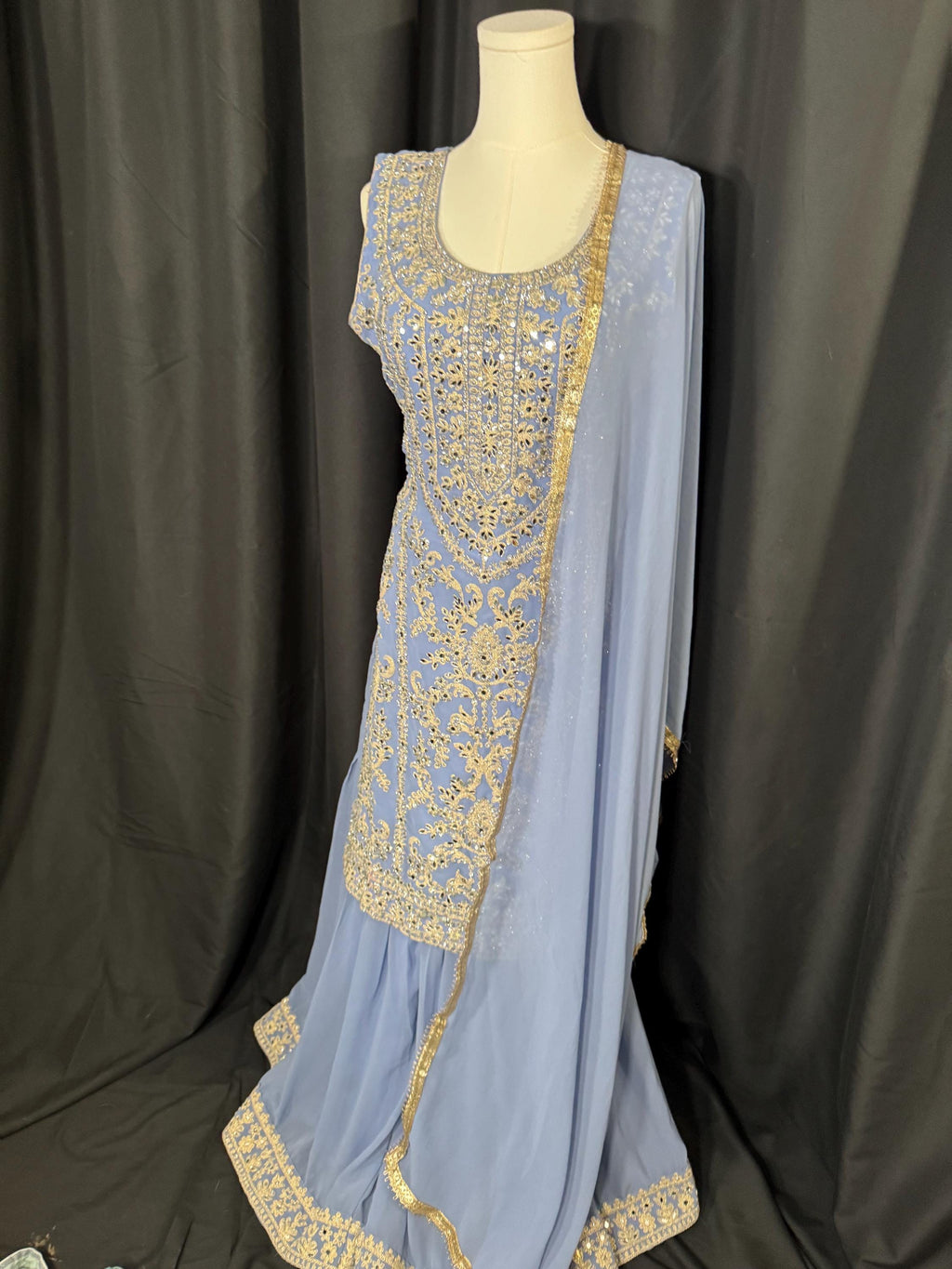 Punjabi Sharrara For Women Indian Designer Wedding Wear Party Wear function Wear Reception Wear Chaniya Choli bollywood Style Indian outfits