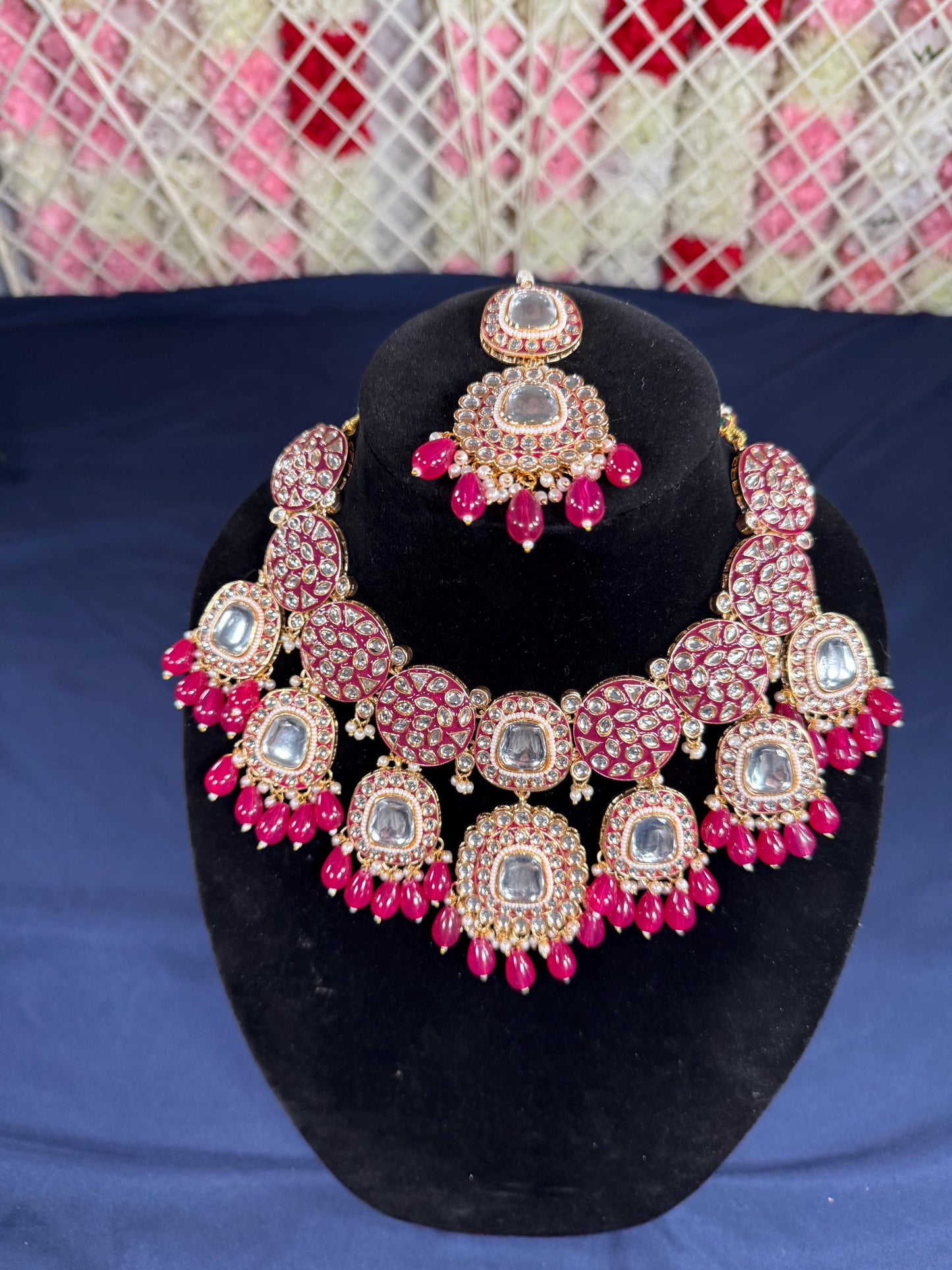 Indian jewlery set/Necklace Set/  Choker/ Bollywood Jewelry/ Indian jewelry/ Pakistani necklace/ punjabi necklace/bridal/