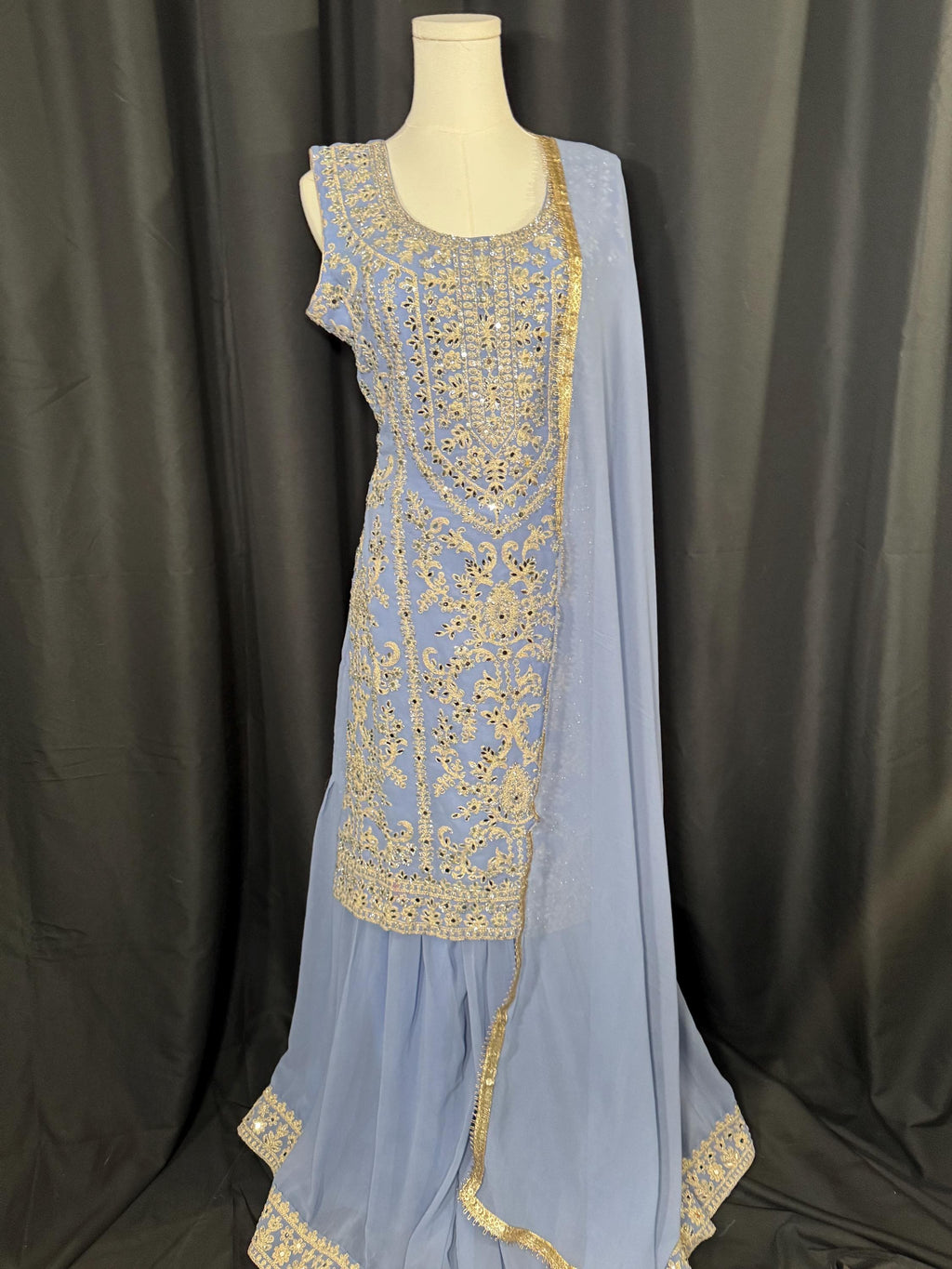 Punjabi Sharrara For Women Indian Designer Wedding Wear Party Wear function Wear Reception Wear Chaniya Choli bollywood Style Indian outfits