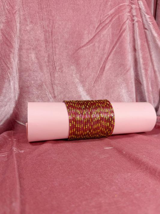 Rang-e-Basant Bangles (Dark Red)
