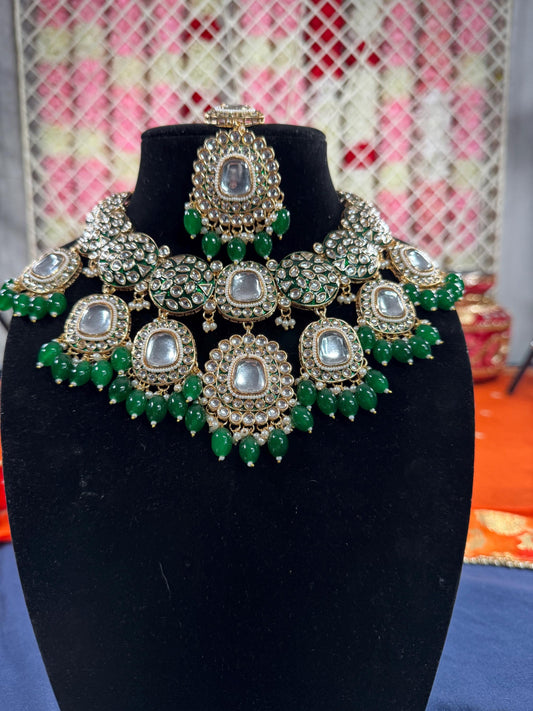 Indian jewlery set/Necklace Set/  Choker/ Bollywood Jewelry/ Indian jewelry/ Pakistani necklace/ punjabi necklace/bridal/