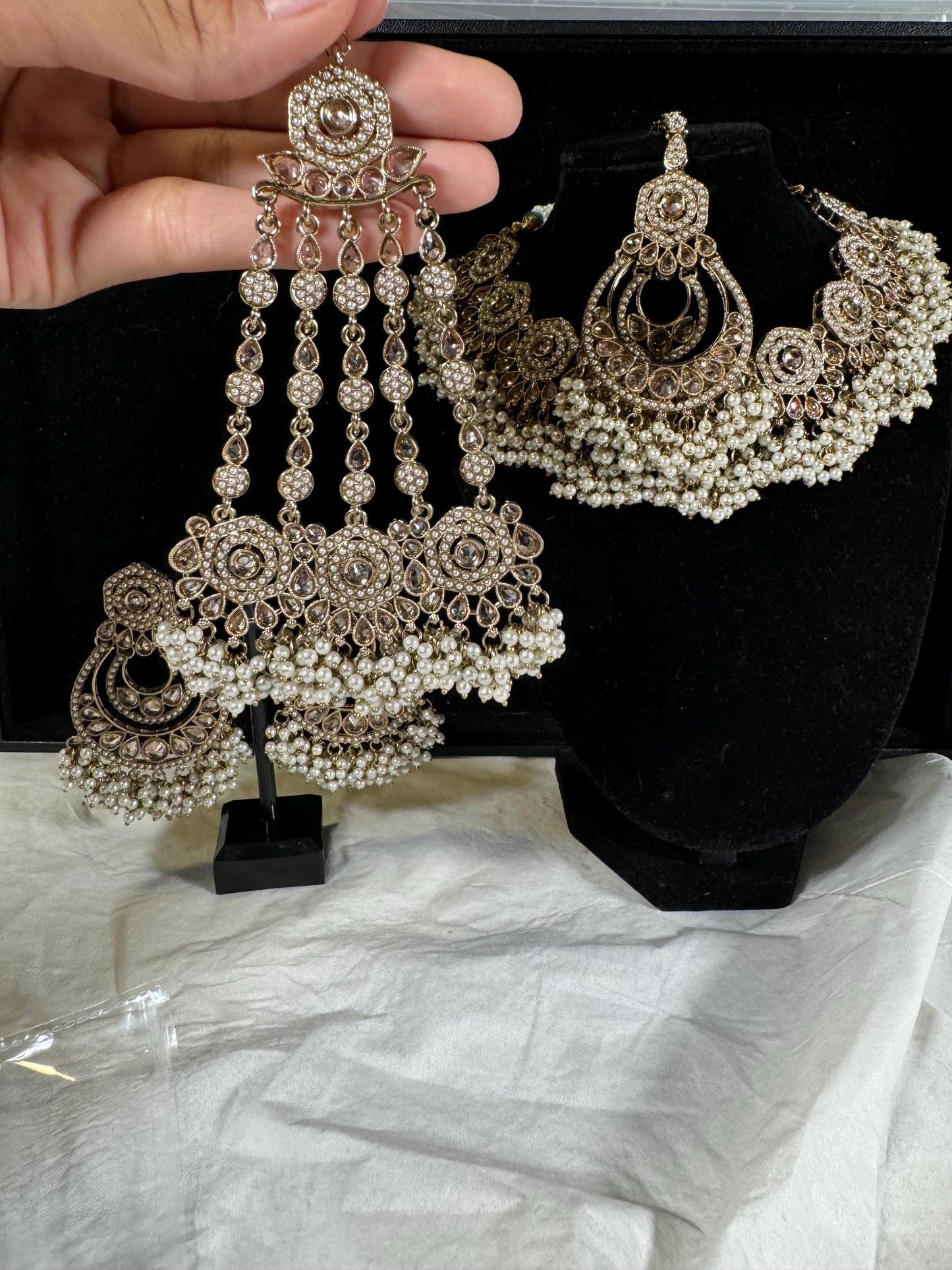 Indian jewlery set/Necklace Set/  Choker/ Bollywood Jewelry/ Indian jewelry/ Pakistani necklace/ punjabi necklace/bridal/