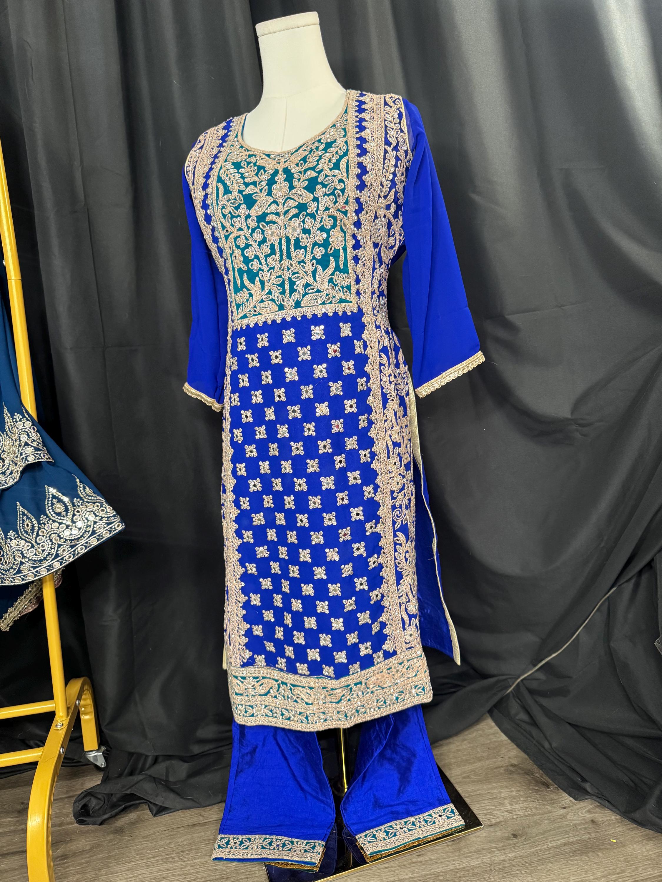 Punjabi Sharrara For Women Indian Designer Wedding Wear Party Wear function Wear Reception Wear Chaniya Choli bollywood Style Indian outfits