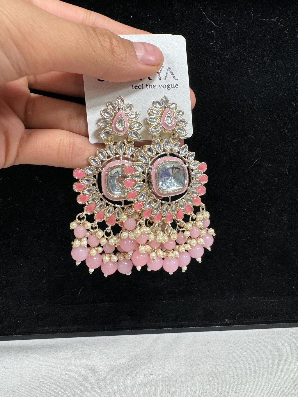 Bollywood Style Jhumka Earrings, Indian Gold Plated Hoop Earrings, Statement Ethnic Jewelry, Festive Earrings, Women's Accessories