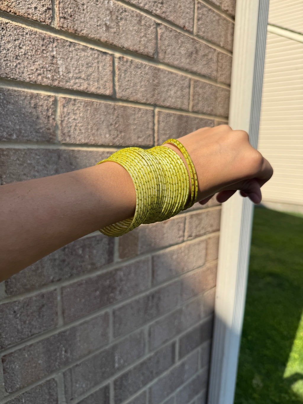 Sunshine yellow bangles